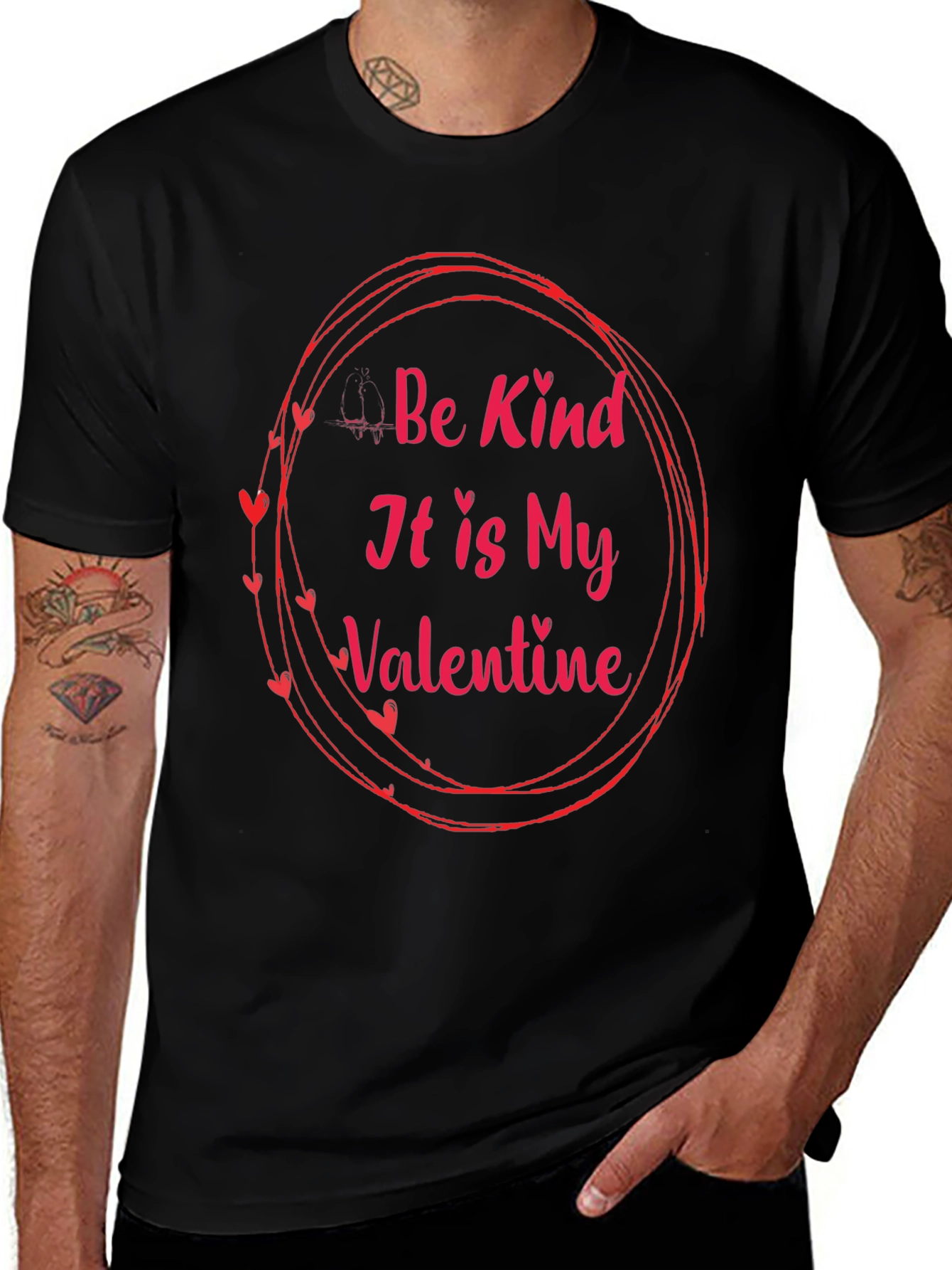 Be Kind Valentines Day T-Shirt
