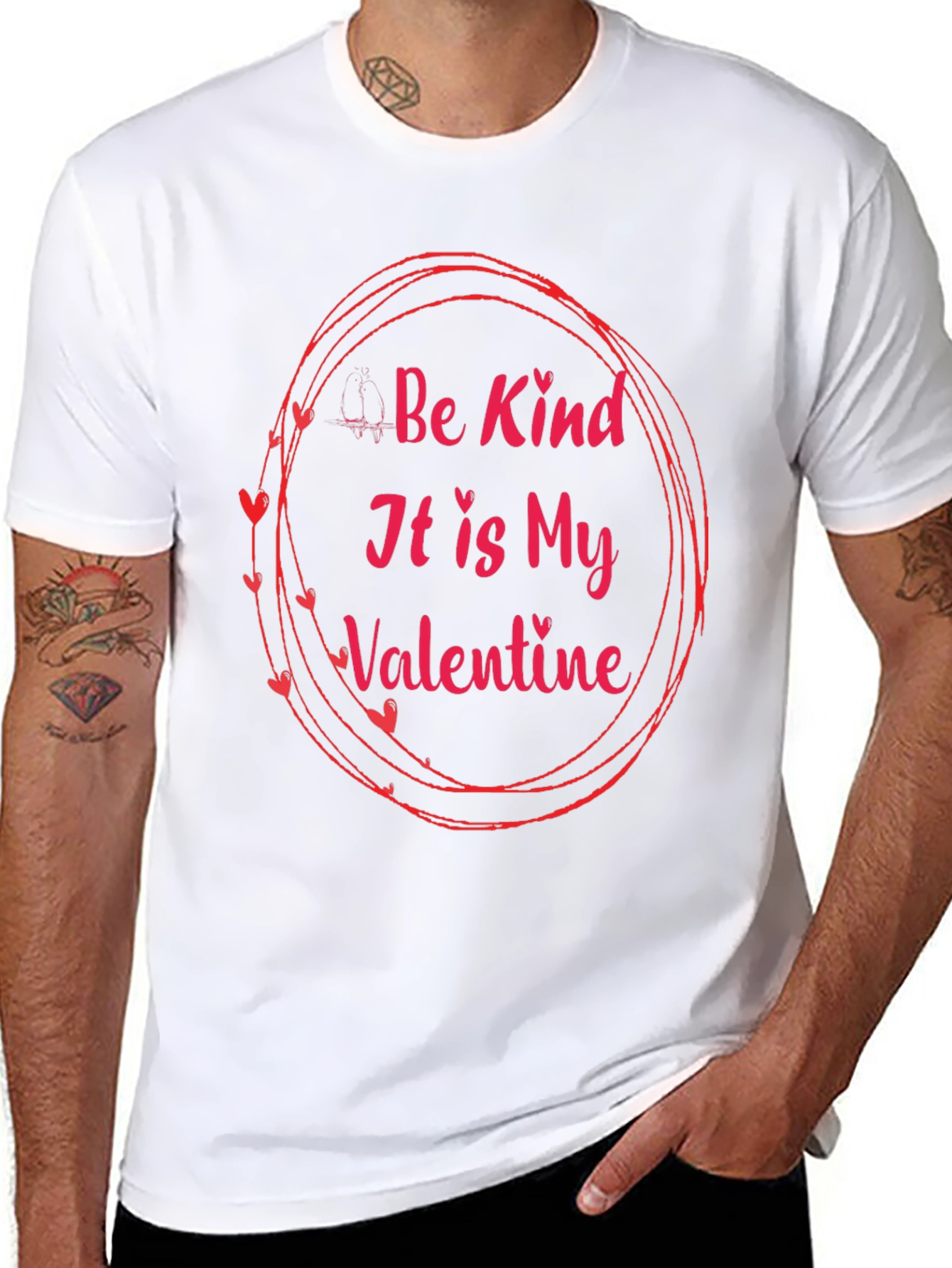 Be Kind Valentines Day T-Shirt