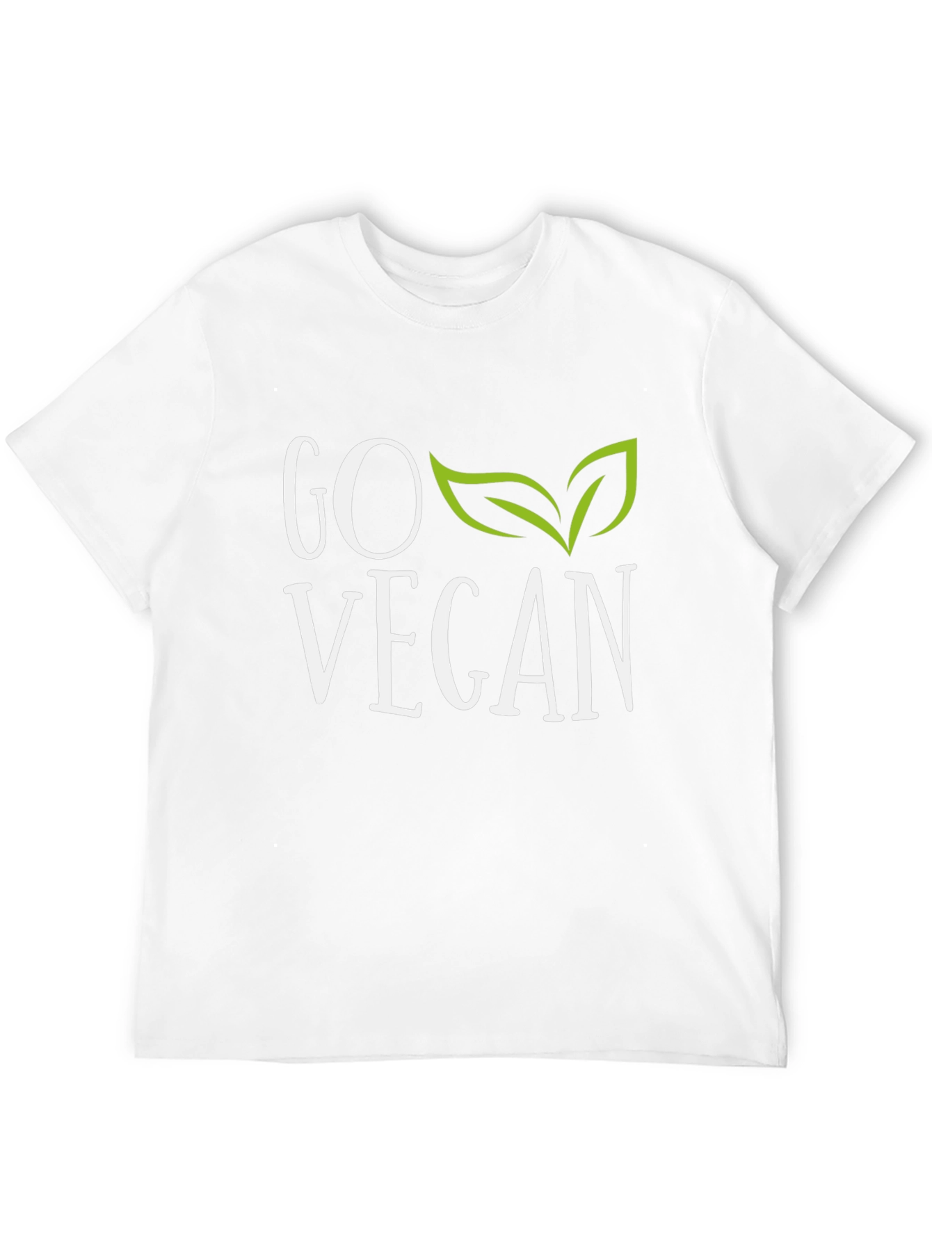 Go Vegan Graphic Tee - Stylish Vegan T-Shirt