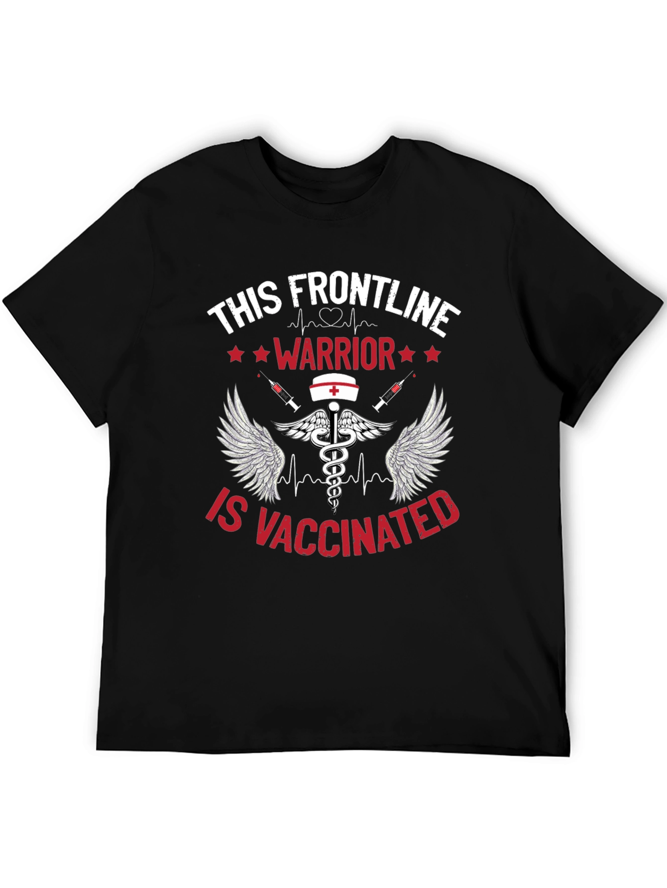 Frontline Warrior Vaccinated T-Shirt