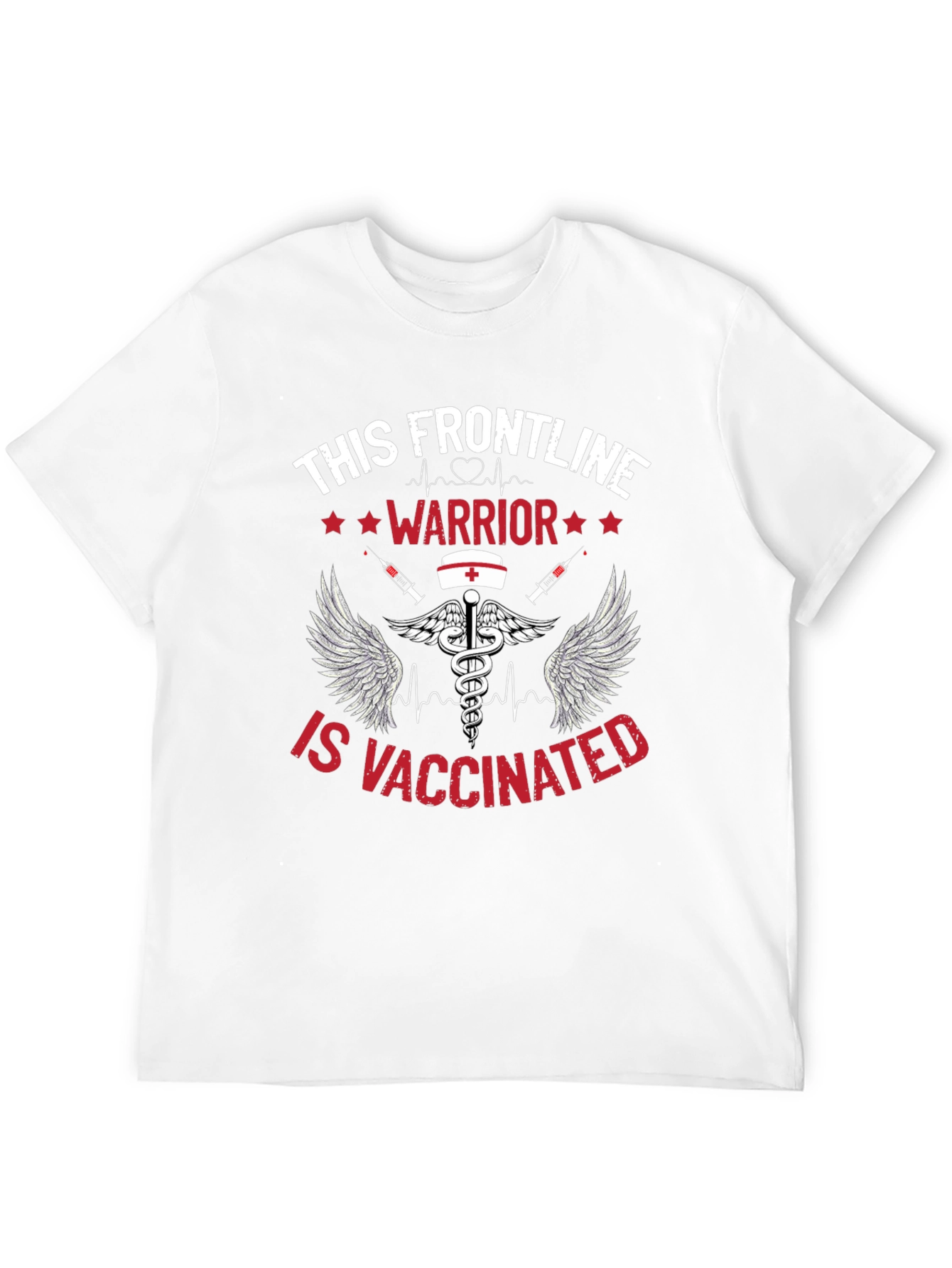Frontline Warrior Vaccinated T-Shirt