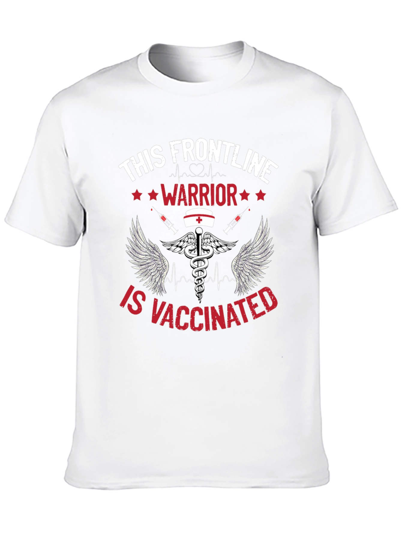 Frontline Warrior Vaccinated T-Shirt
