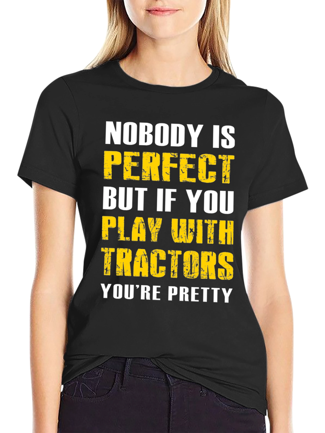 Tractor Lover T-Shirt - Nobodys Perfect