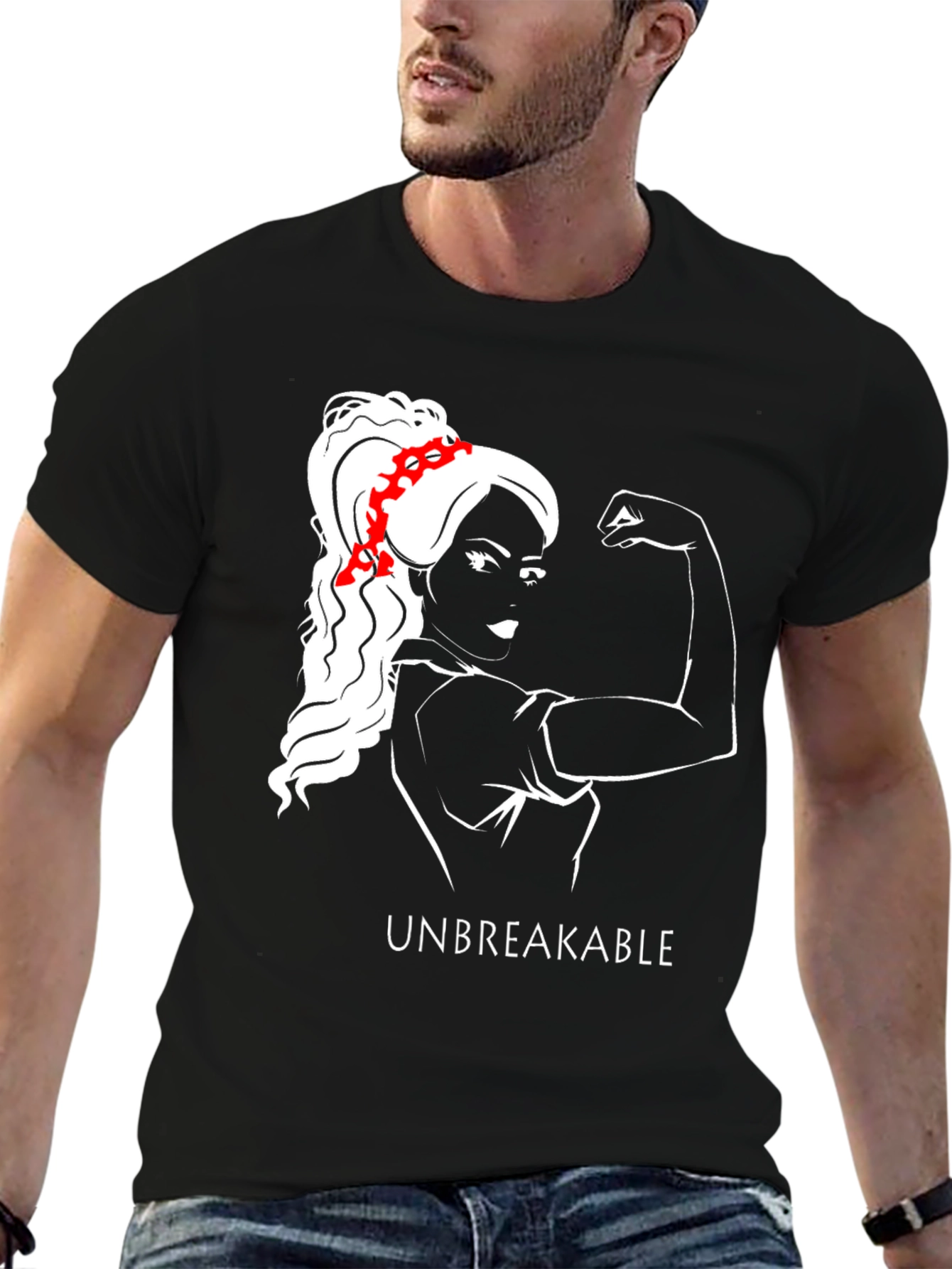 Unbreakable Rosie Style Graphic Tee
