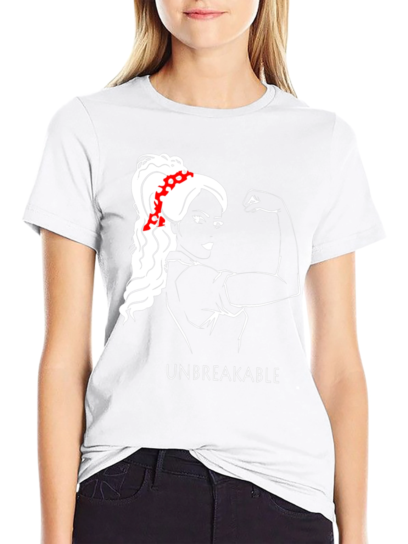 Unbreakable Rosie Style Graphic Tee