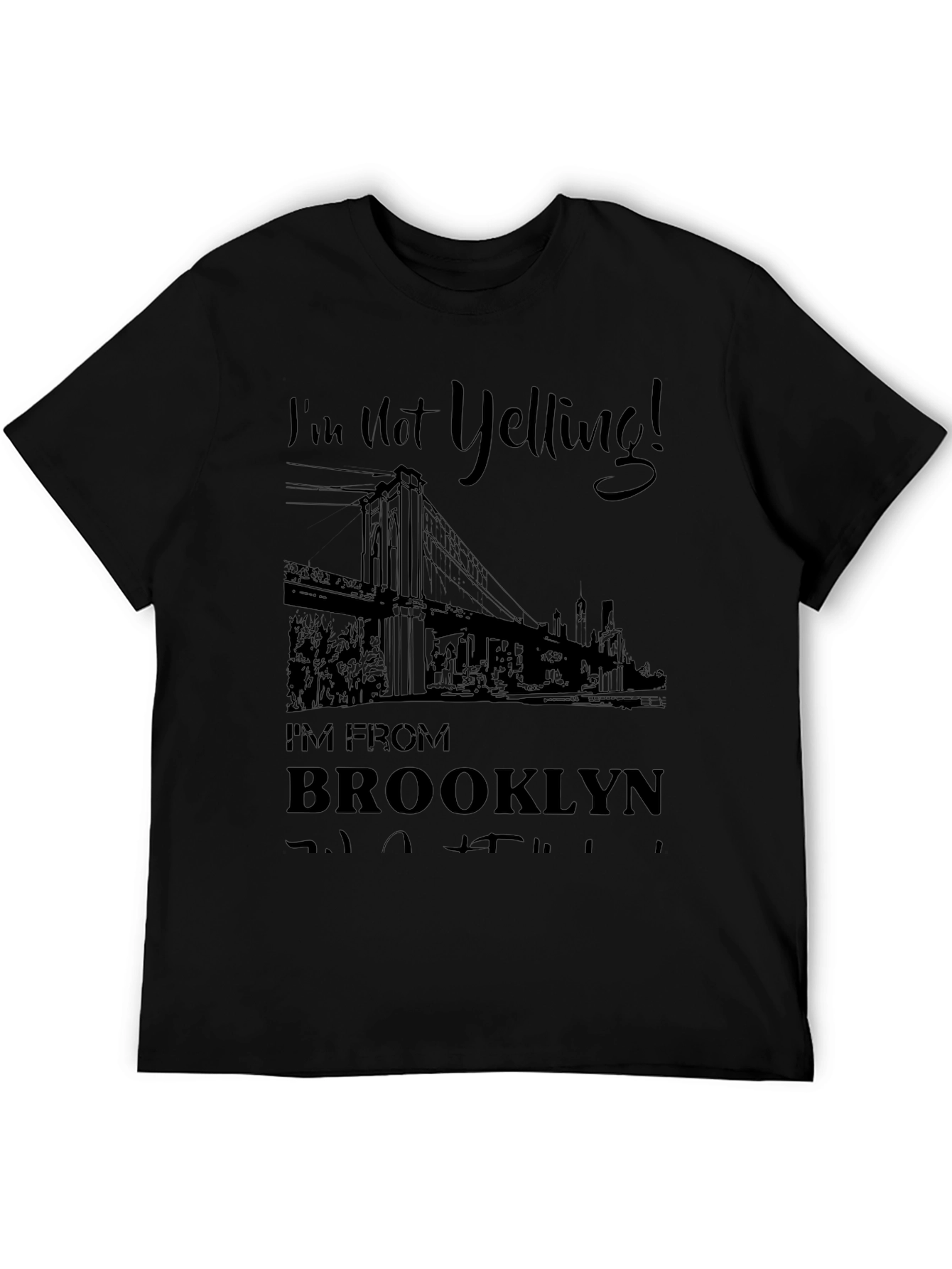 Brooklyn Pride Tee: Im Not Yelling Im From Brooklyn!