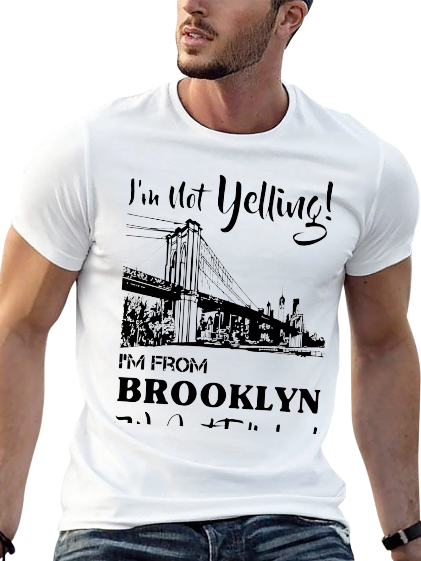 Brooklyn Pride Tee: Im Not Yelling Im From Brooklyn!