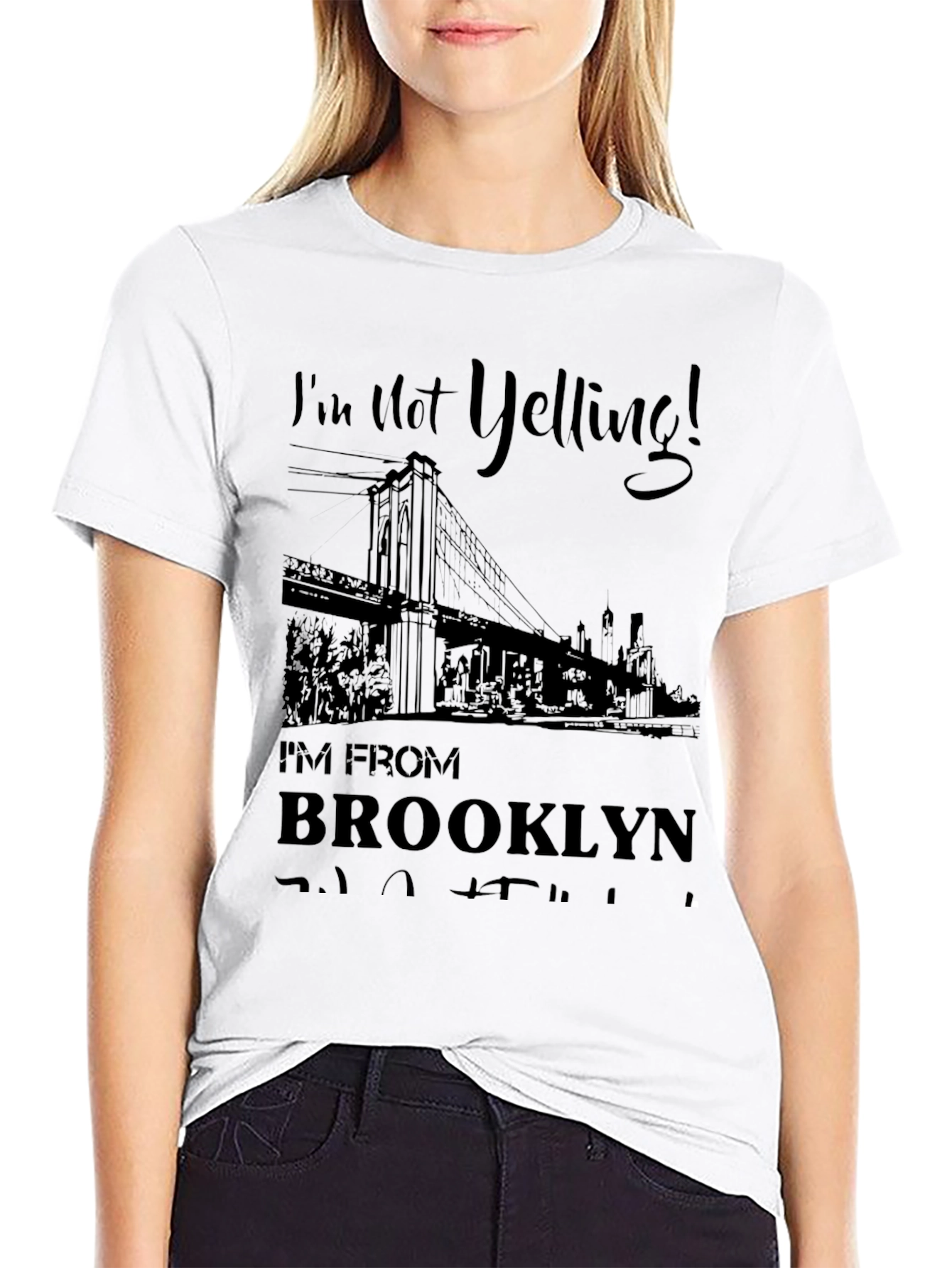 Brooklyn Pride Tee: Im Not Yelling Im From Brooklyn!