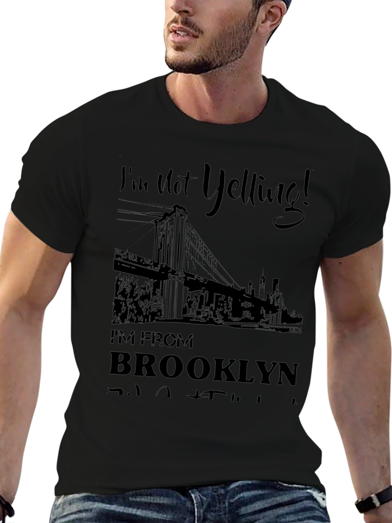 Brooklyn Pride Tee: Im Not Yelling Im From Brooklyn!