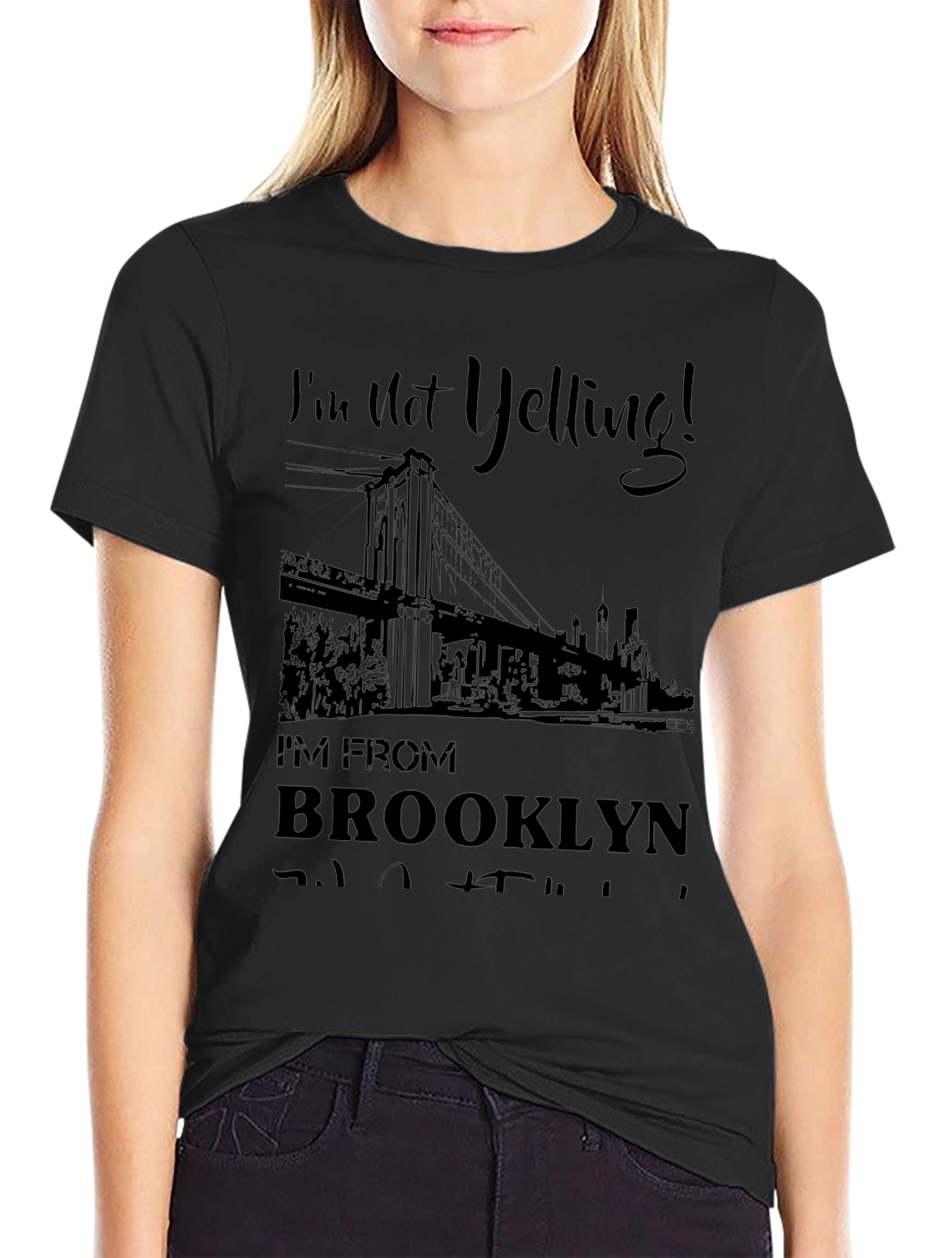 Brooklyn Pride Tee: Im Not Yelling Im From Brooklyn!
