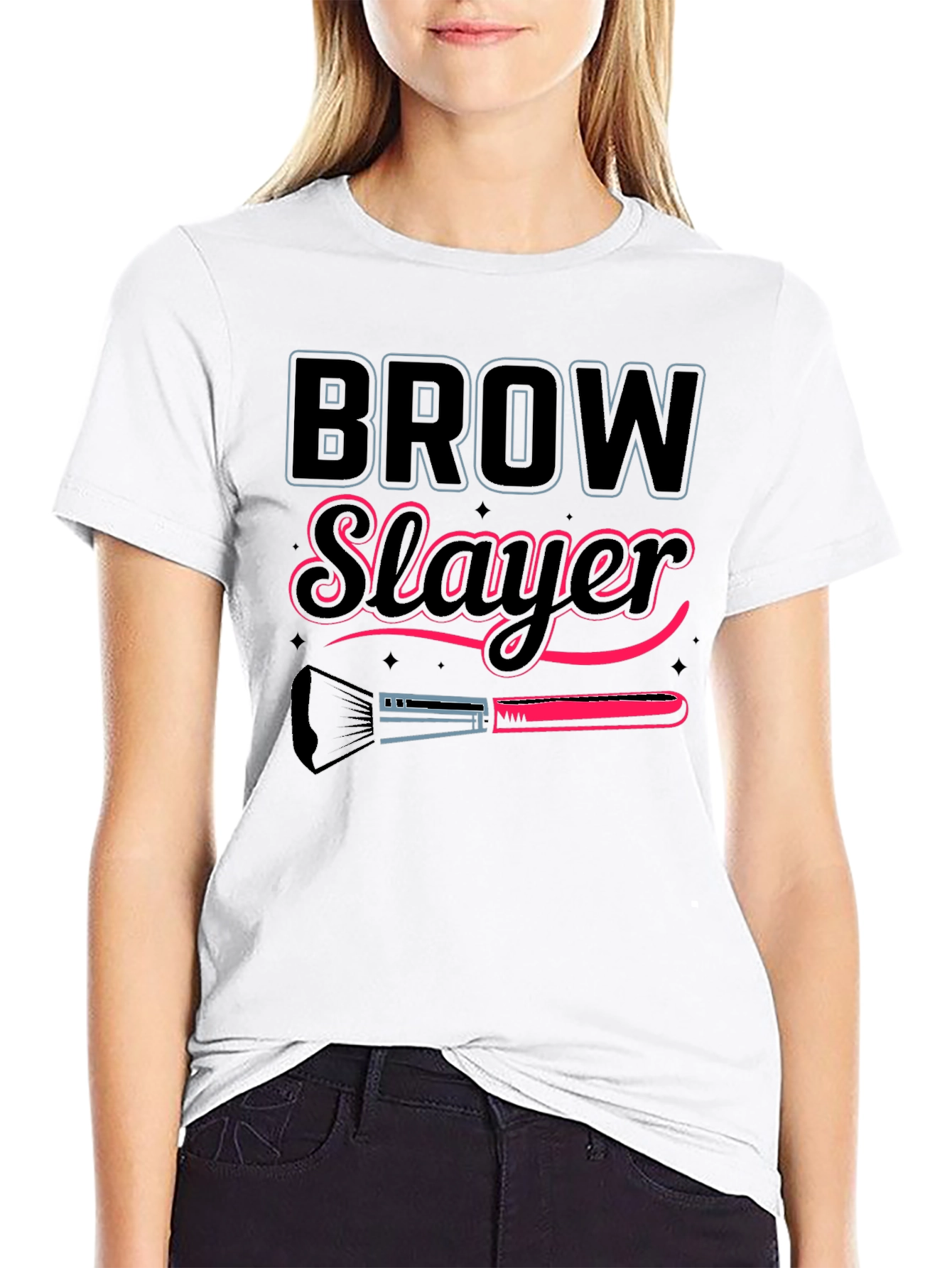 Brow Slayer T-Shirt - Makeup Artist Tee