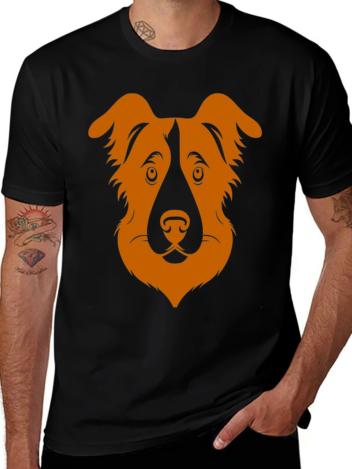 Dog Graphic Tee - Cool Dog Lover Shirt