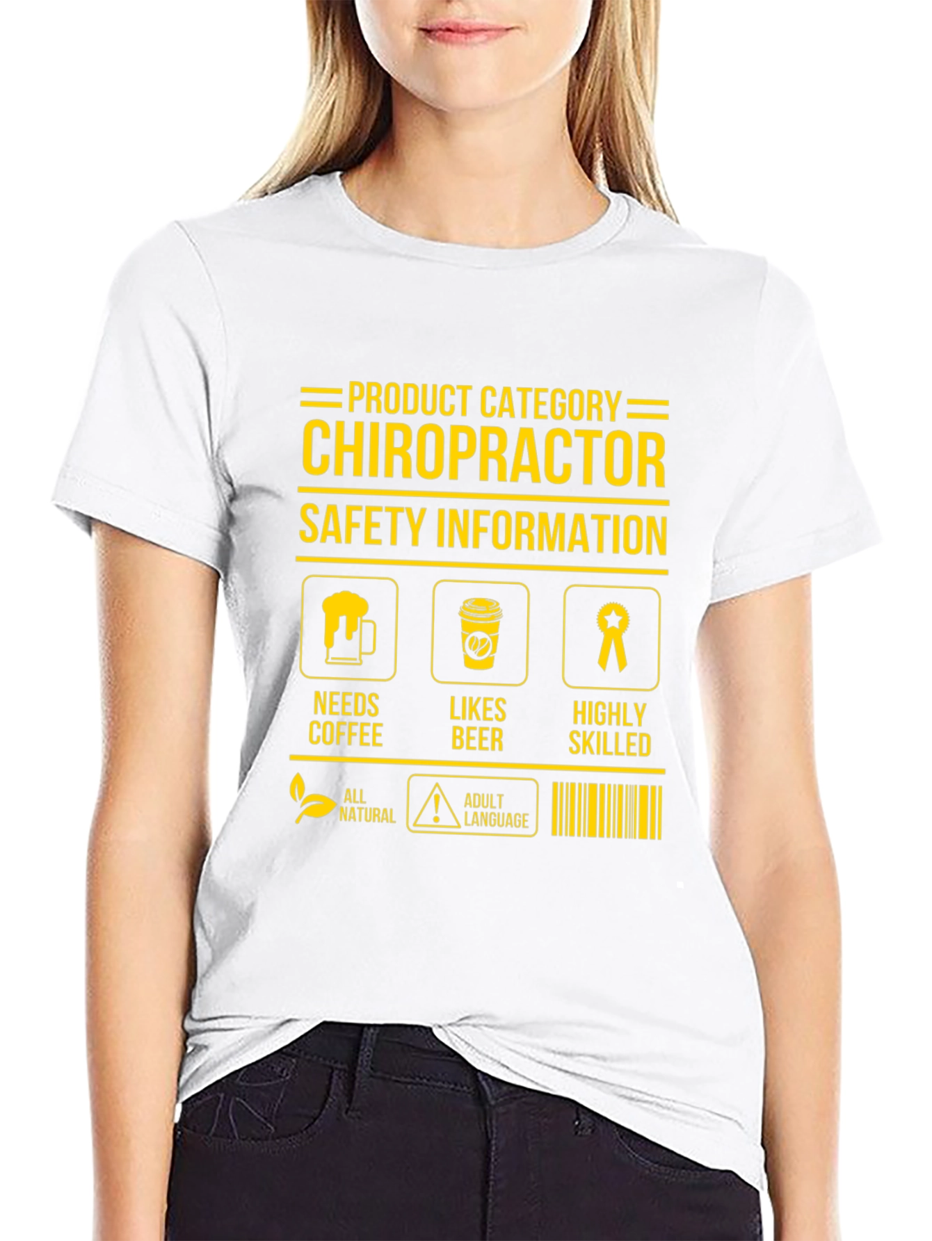 Chiropractor T-Shirt Funny Novelty Tee