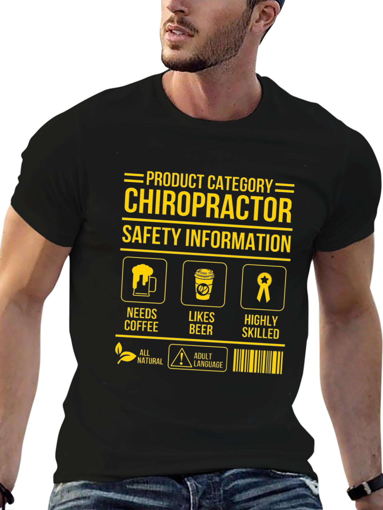 Chiropractor T-Shirt Funny Novelty Tee