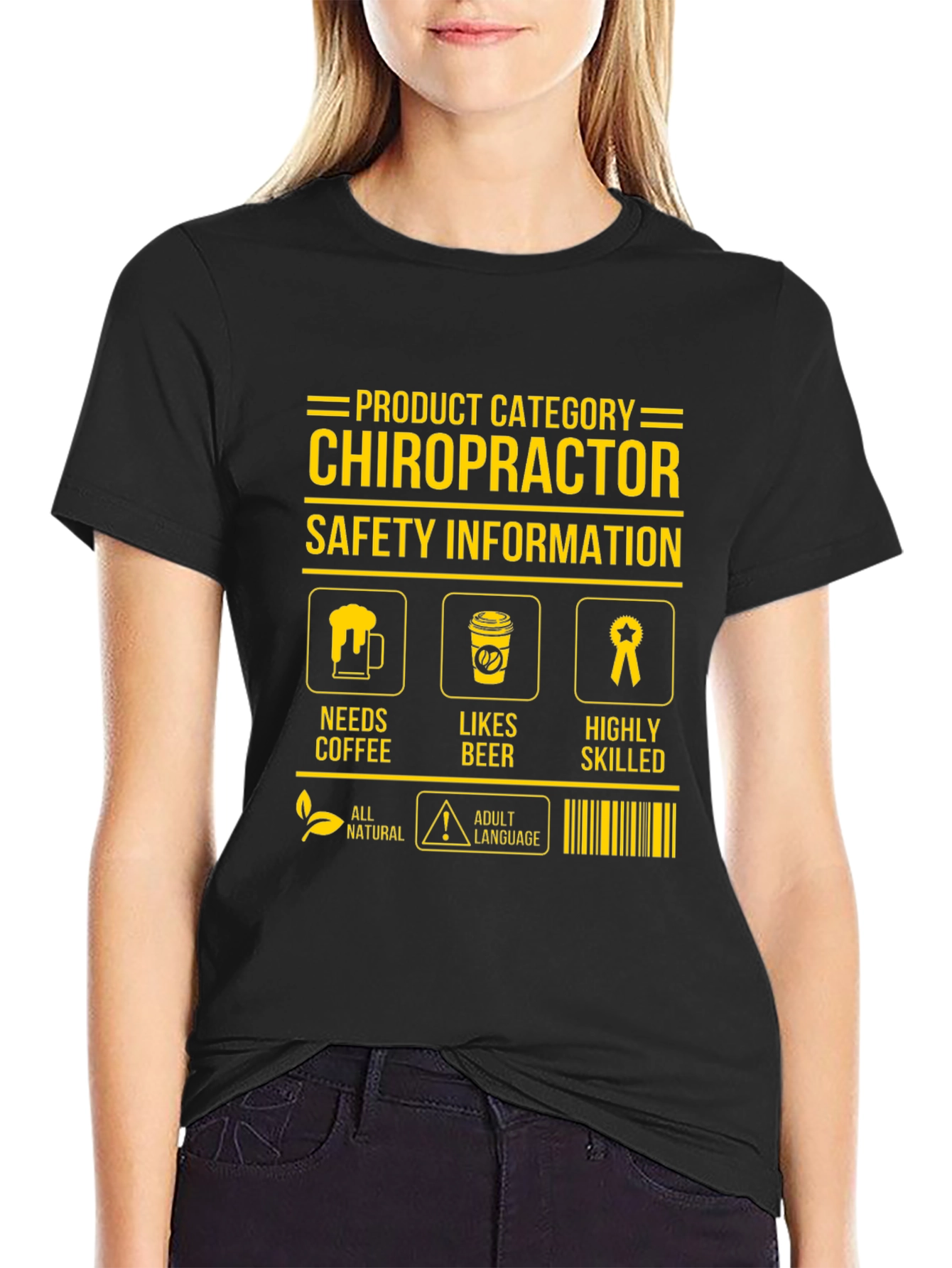 Chiropractor T-Shirt Funny Novelty Tee