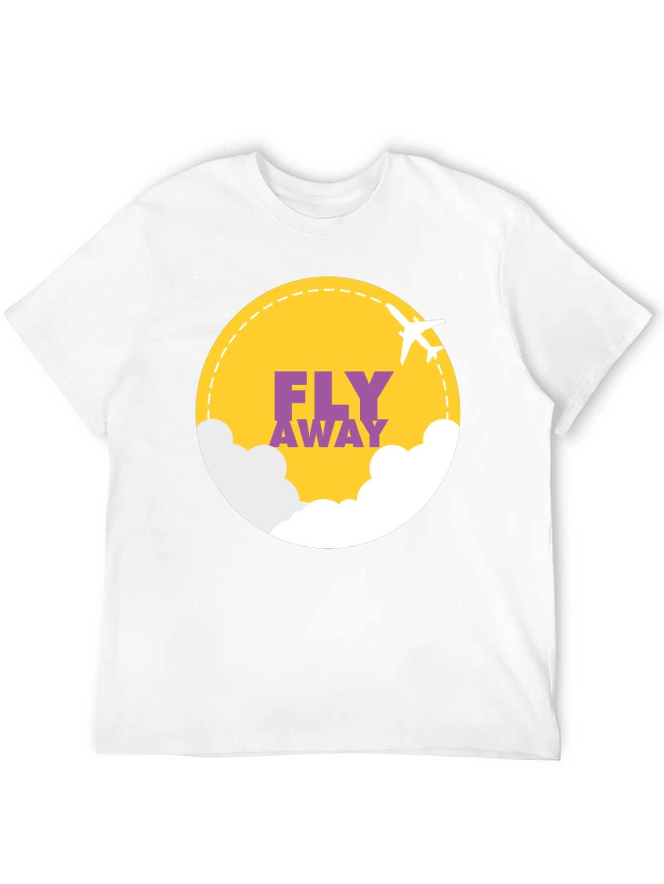 Fly Away Graphic Tee - Stylish Comfort