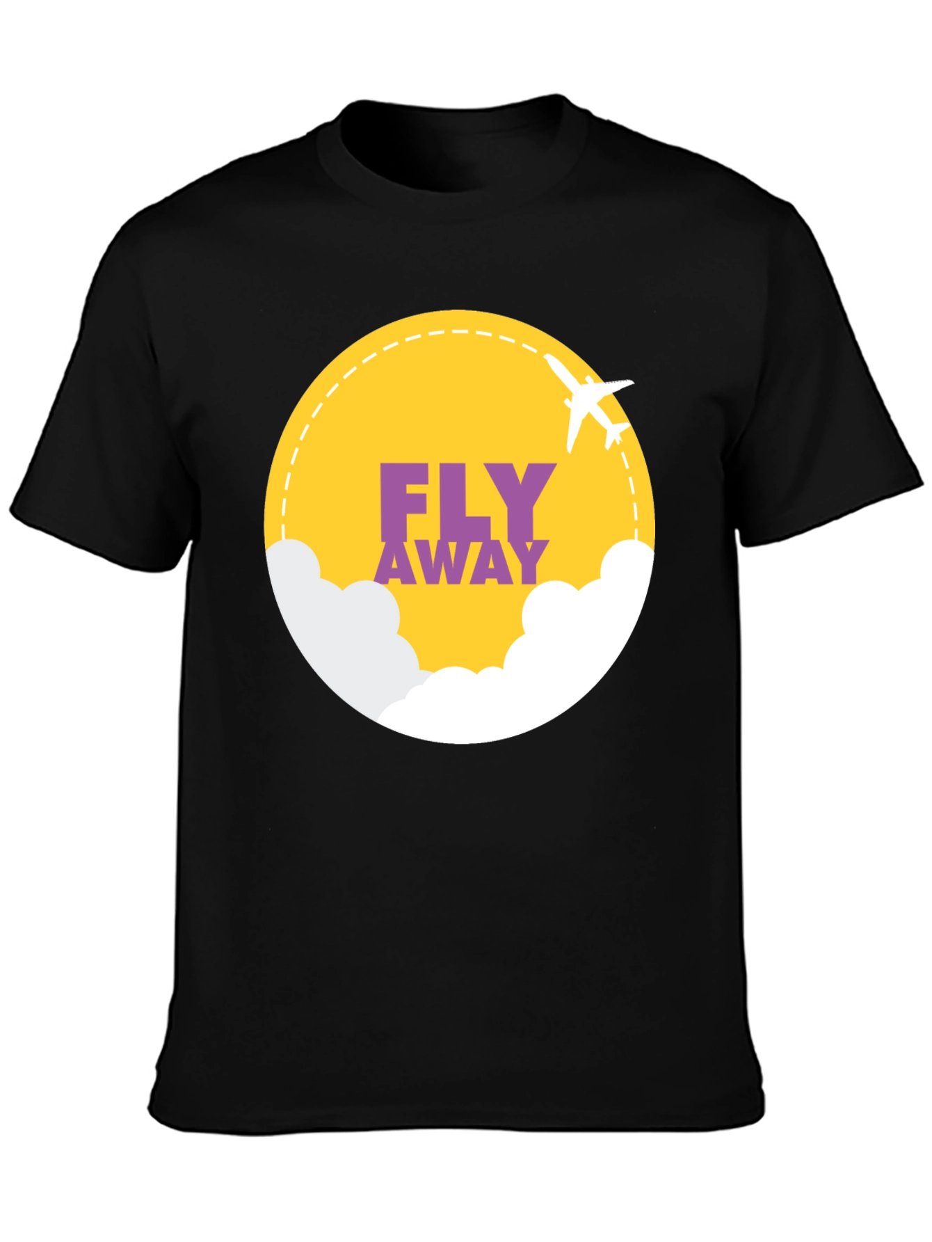 Fly Away Graphic Tee - Stylish Comfort