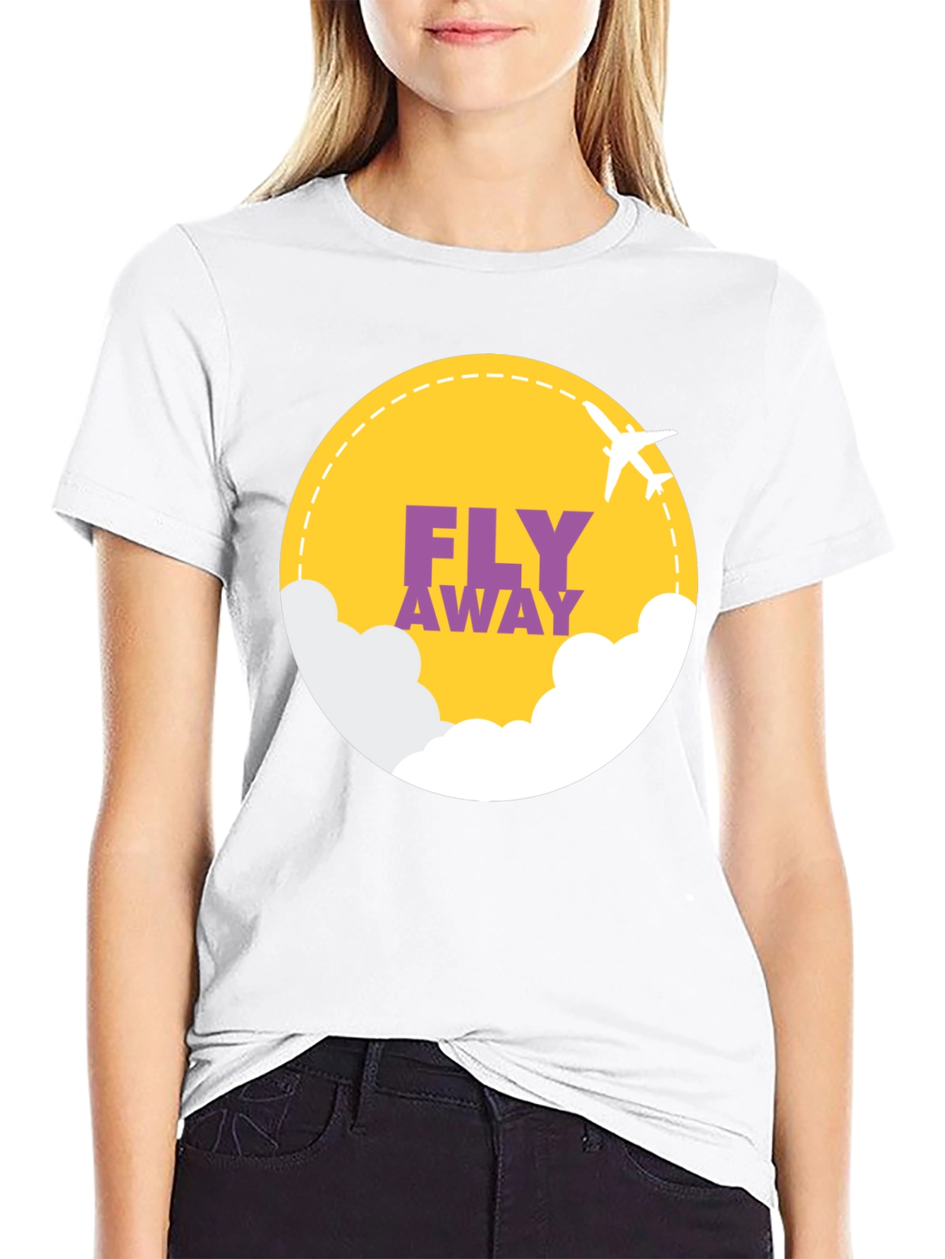 Fly Away Graphic Tee - Stylish Comfort