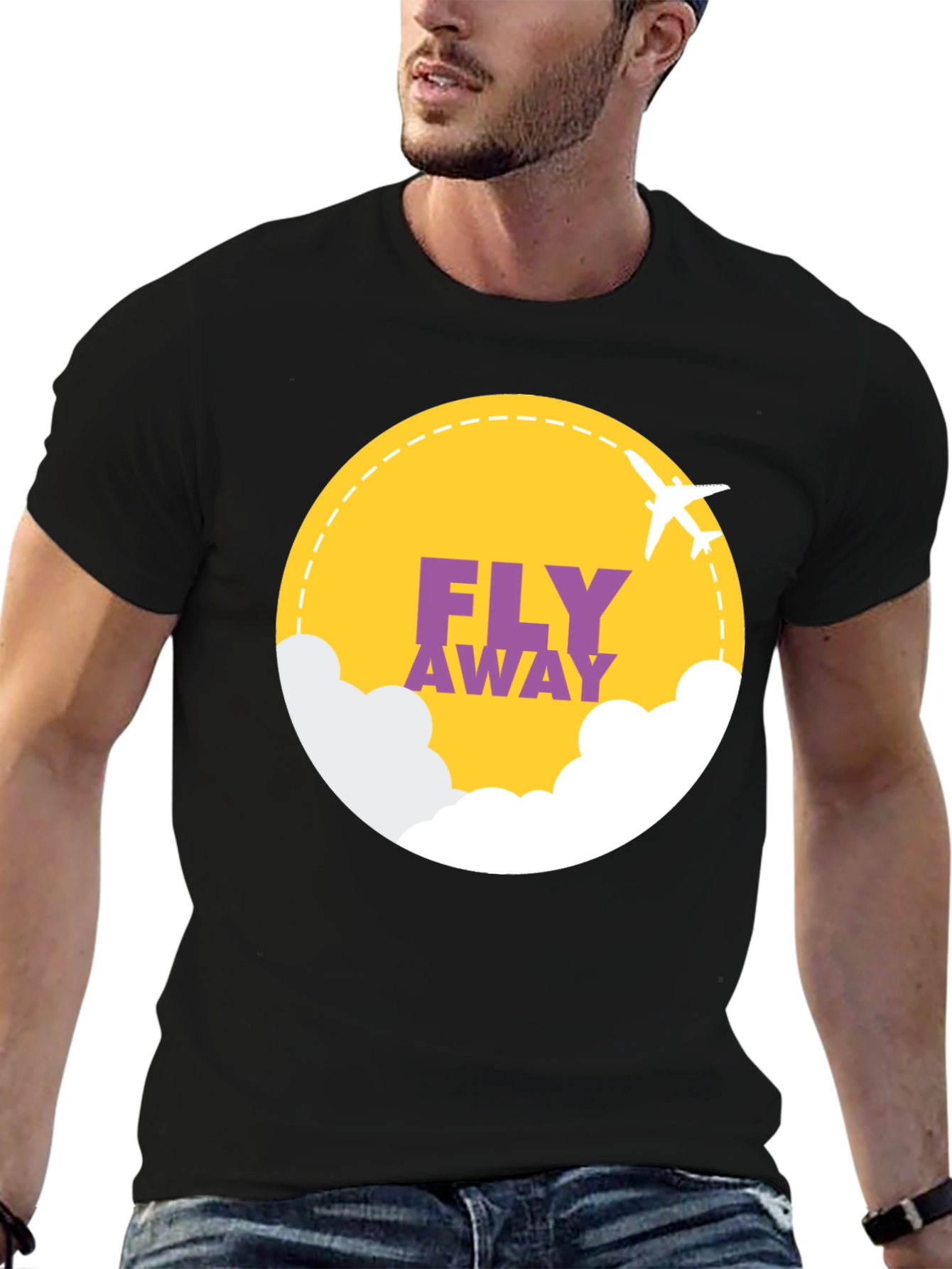 Fly Away Graphic Tee - Stylish Comfort