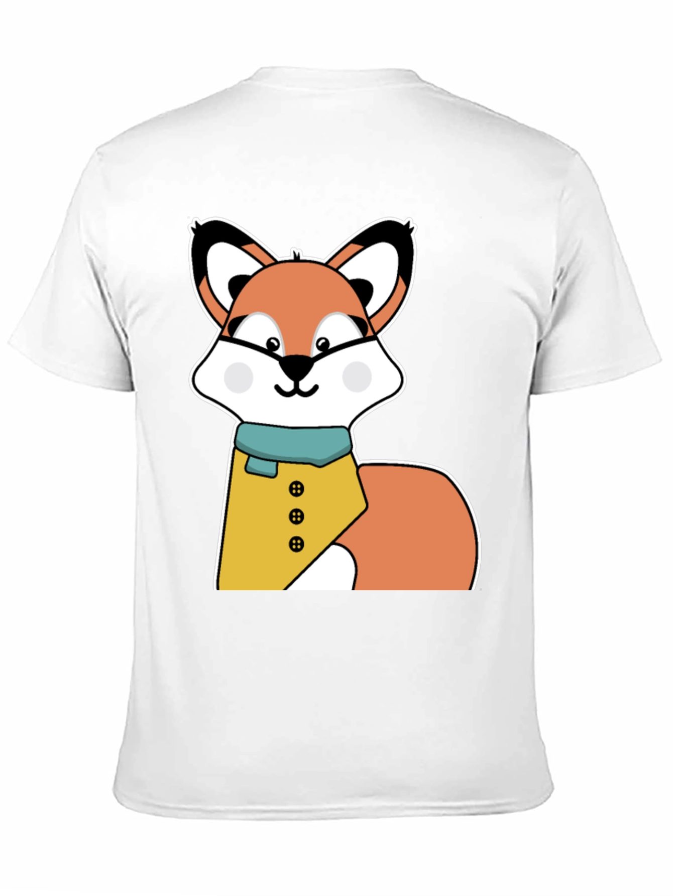 Cute Cartoon Fox T-Shirt - Stylish Animal Graphic Tee