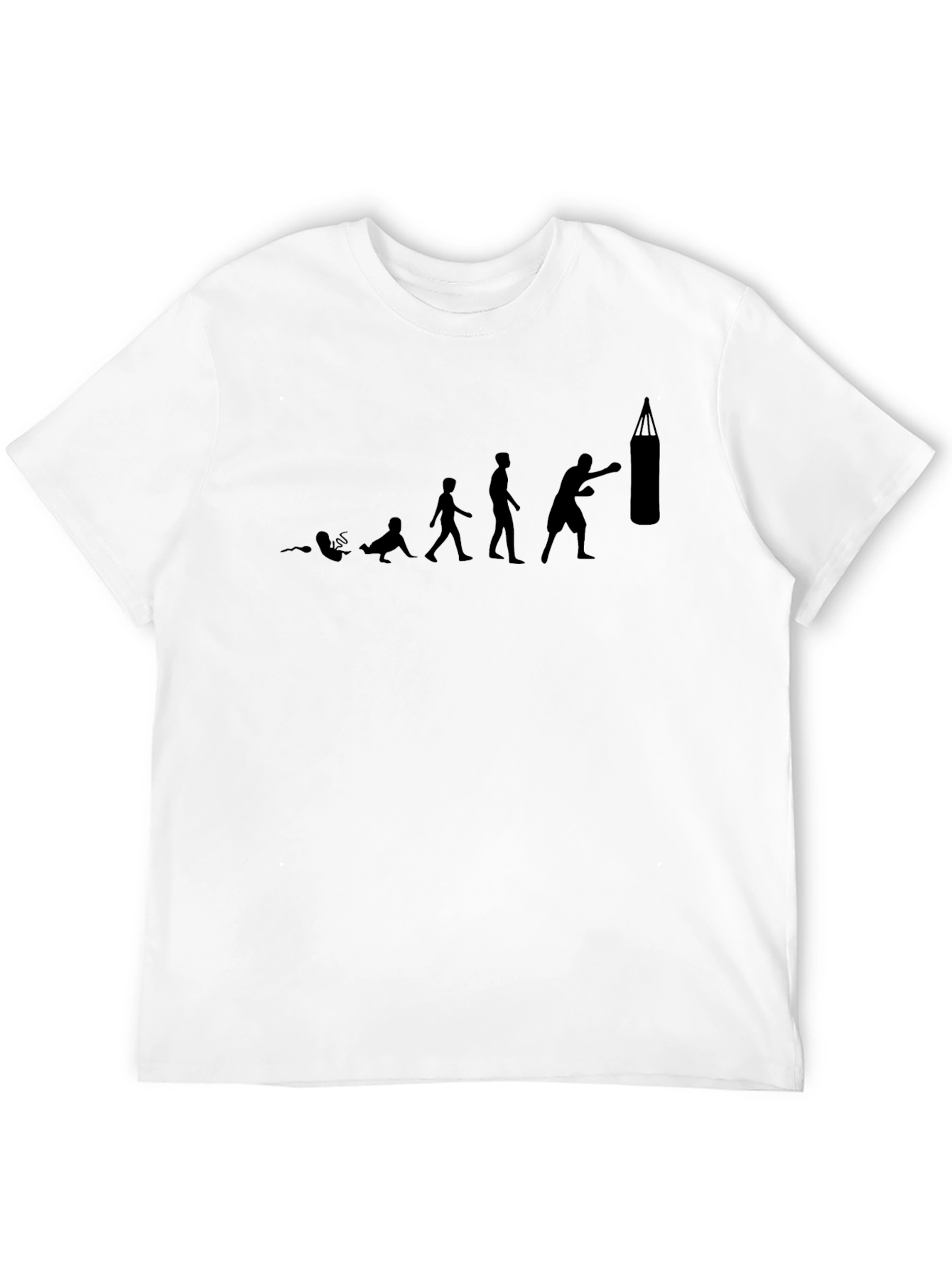 Evolution of a Boxer T-Shirt - Black