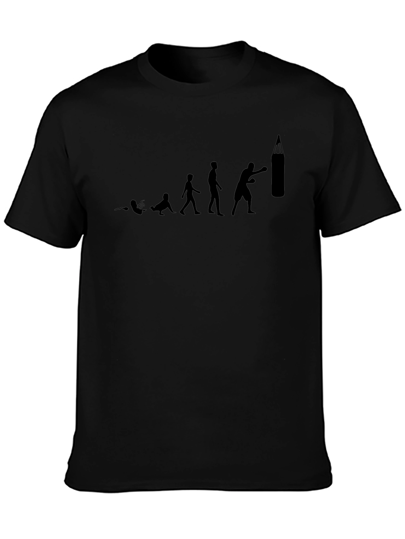 Evolution of a Boxer T-Shirt - Black