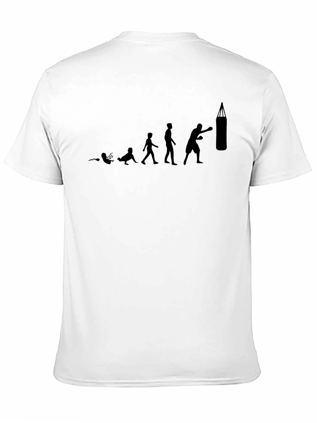 Evolution of a Boxer T-Shirt - Black
