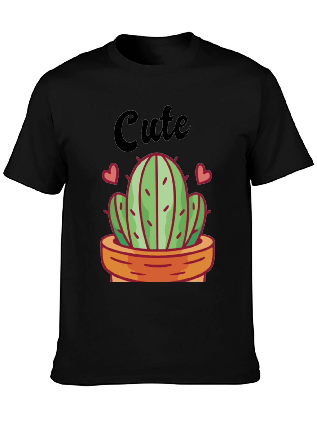 Cute Cactus Graphic Tee - Trendy and Stylish