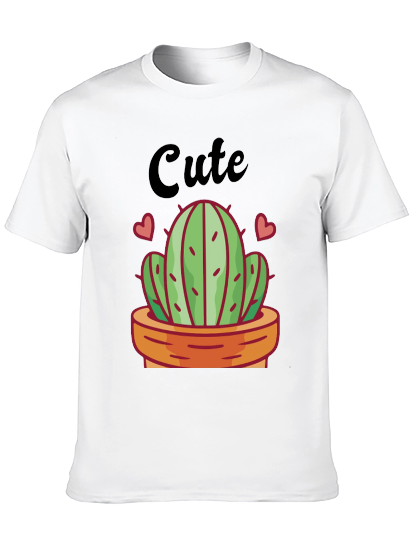 Cute Cactus Graphic Tee - Trendy and Stylish