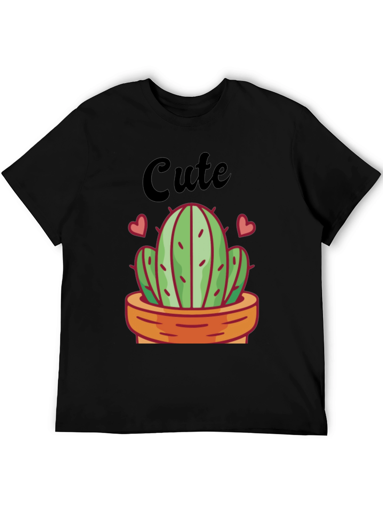 Cute Cactus Graphic Tee - Trendy and Stylish