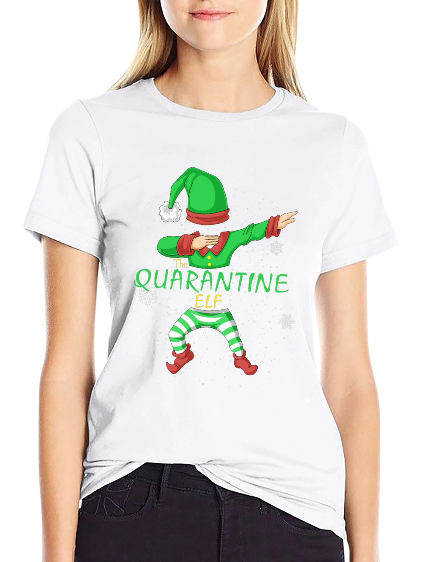 Quarantine Elf Graphic Tee