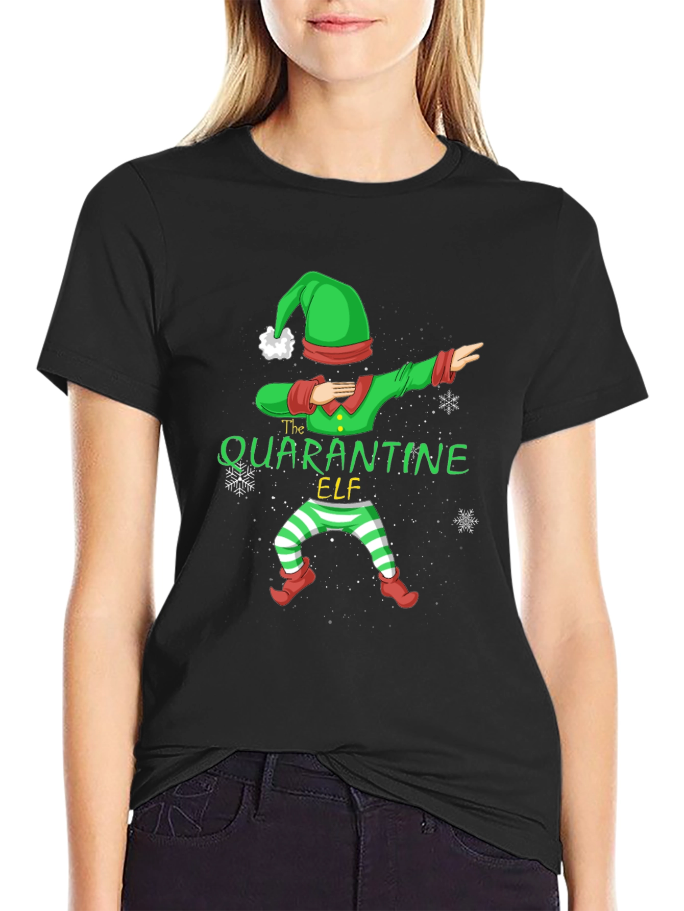 Quarantine Elf Graphic Tee