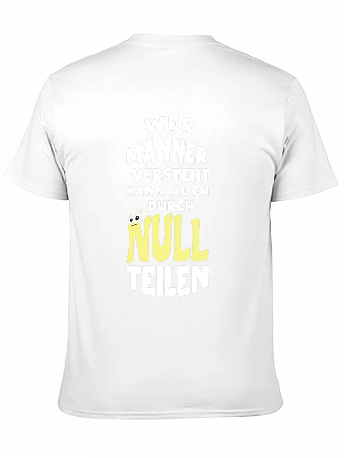 Wer Männer Versteht Black T-Shirt Funny Novelty Tee