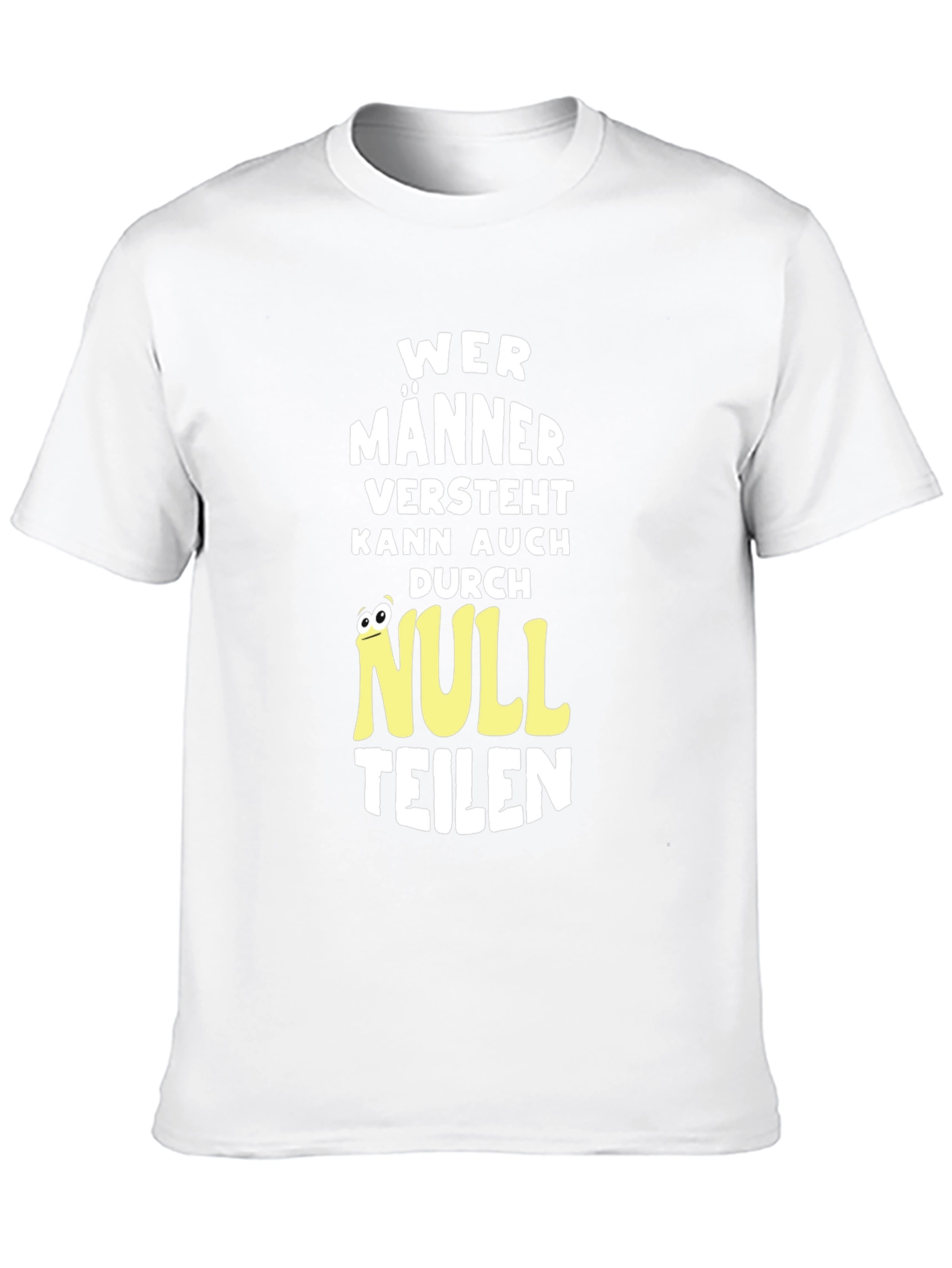 Wer Männer Versteht Black T-Shirt Funny Novelty Tee