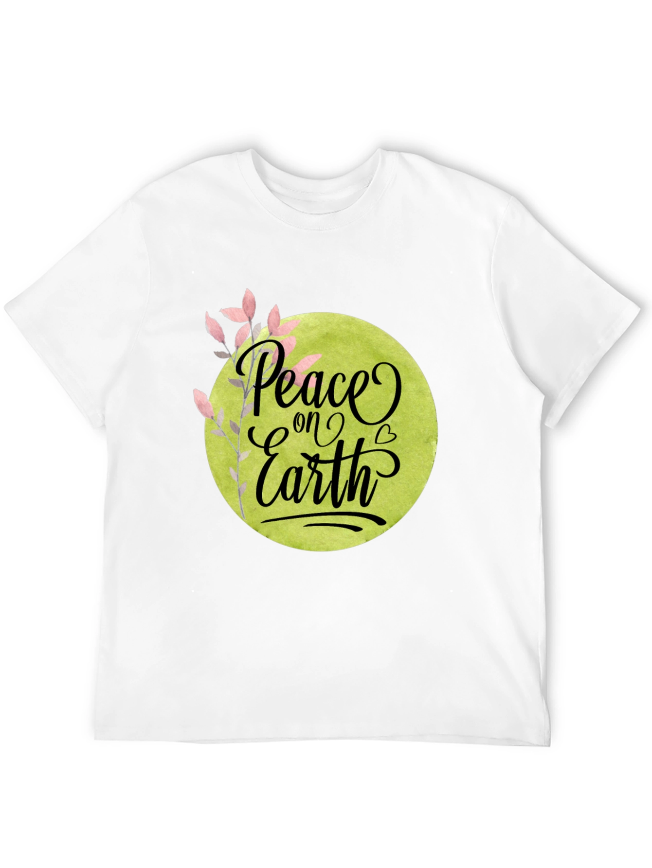 Peace on Earth Graphic Tee - Stylish Comfort