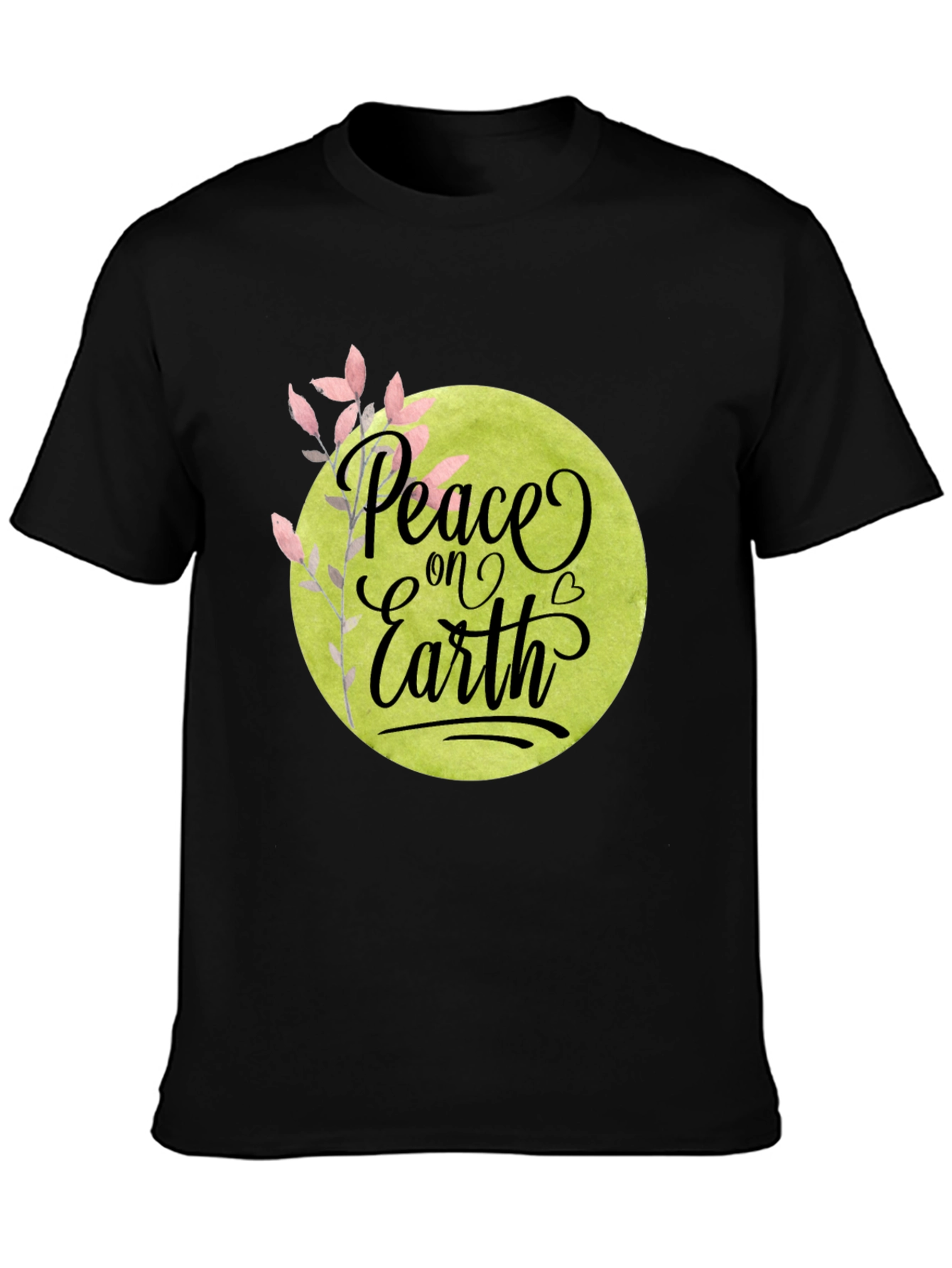 Peace on Earth Graphic Tee - Stylish Comfort