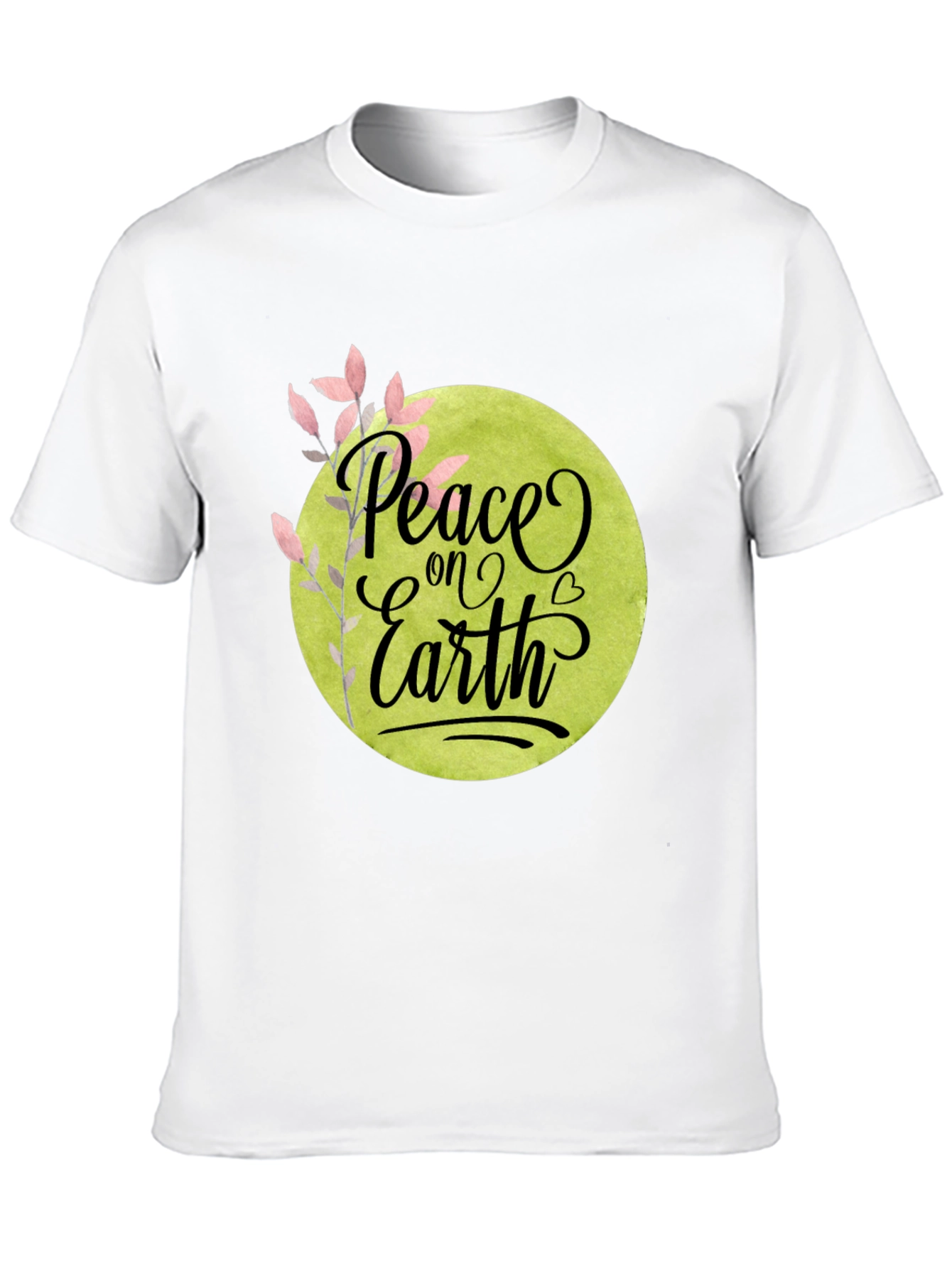 Peace on Earth Graphic Tee - Stylish Comfort