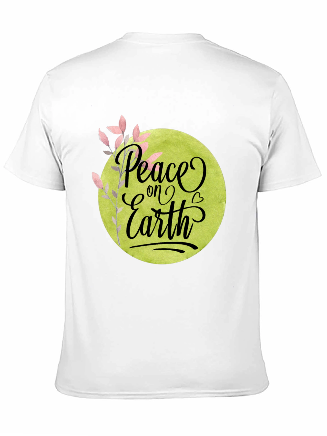 Peace on Earth Graphic Tee - Stylish Comfort