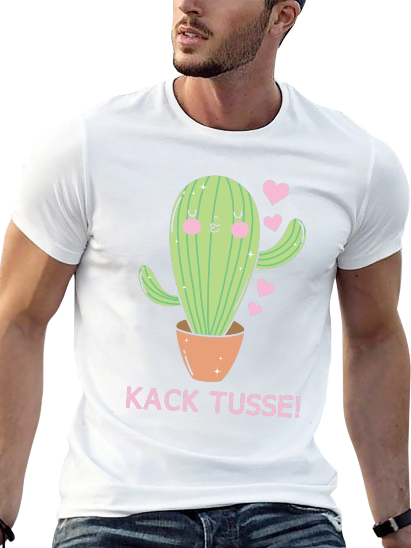 Kack Tusse Cactus Graphic T-Shirt