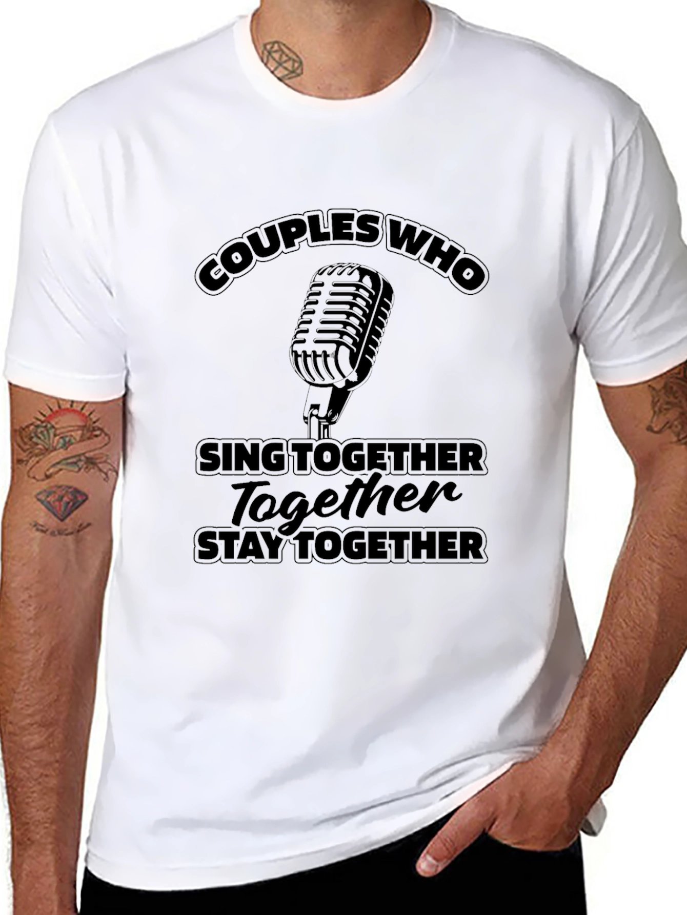 Couples Who Sing Together T-Shirt