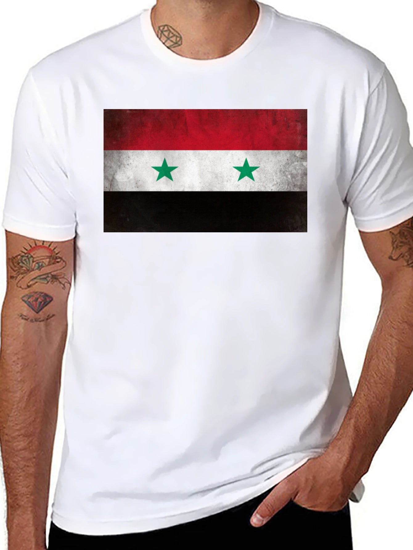 Syrian Flag T-Shirt - Show Your Pride!