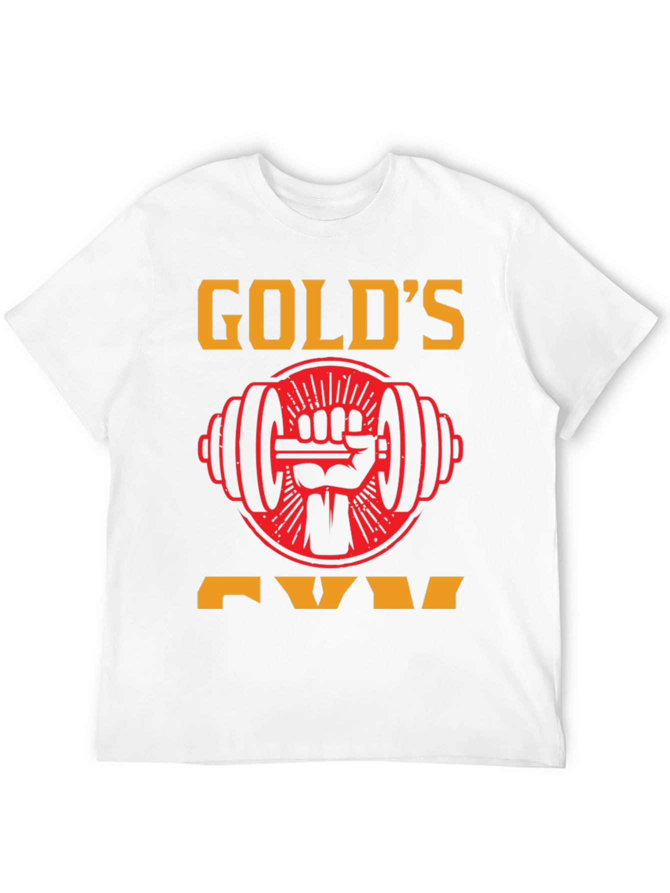 Golds Gym Black T-Shirt - Weightlifting Apparel