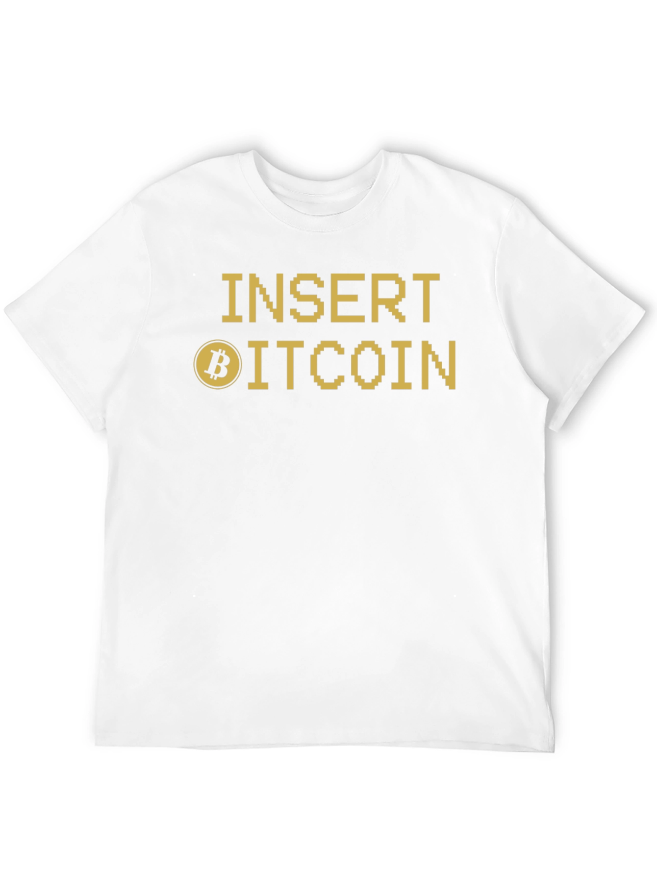 Insert Bitcoin Crypto T-Shirt
