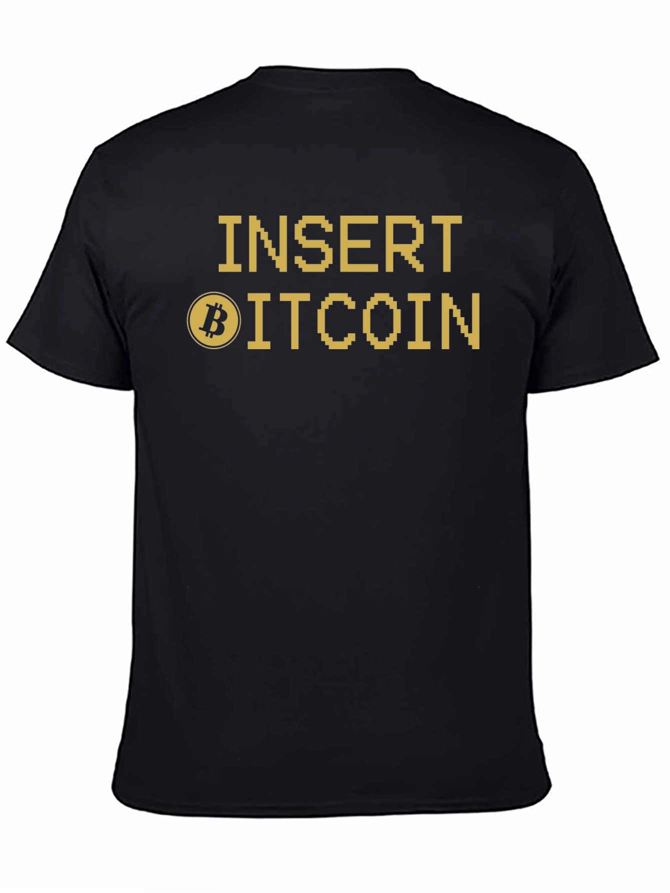 Insert Bitcoin Crypto T-Shirt