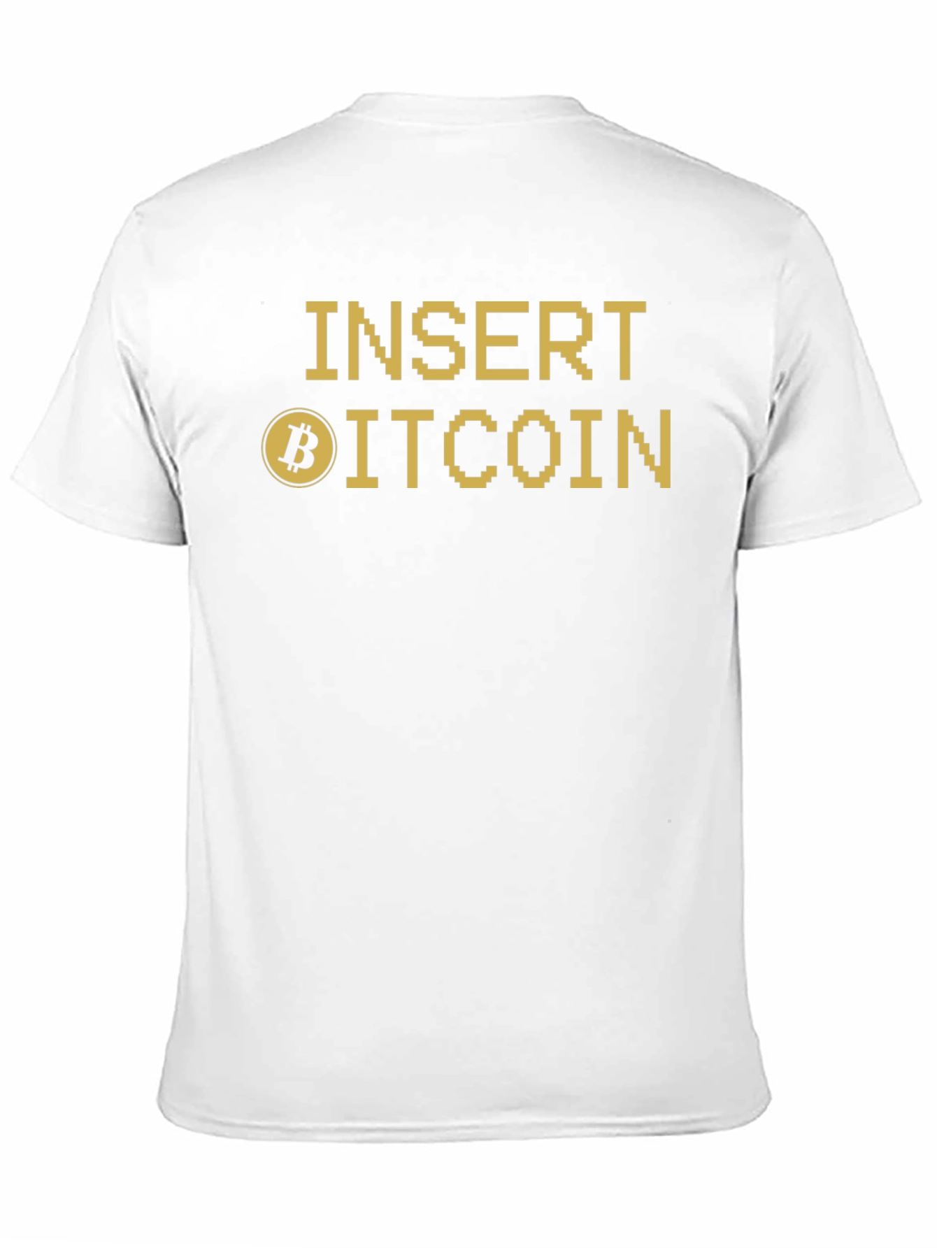 Insert Bitcoin Crypto T-Shirt
