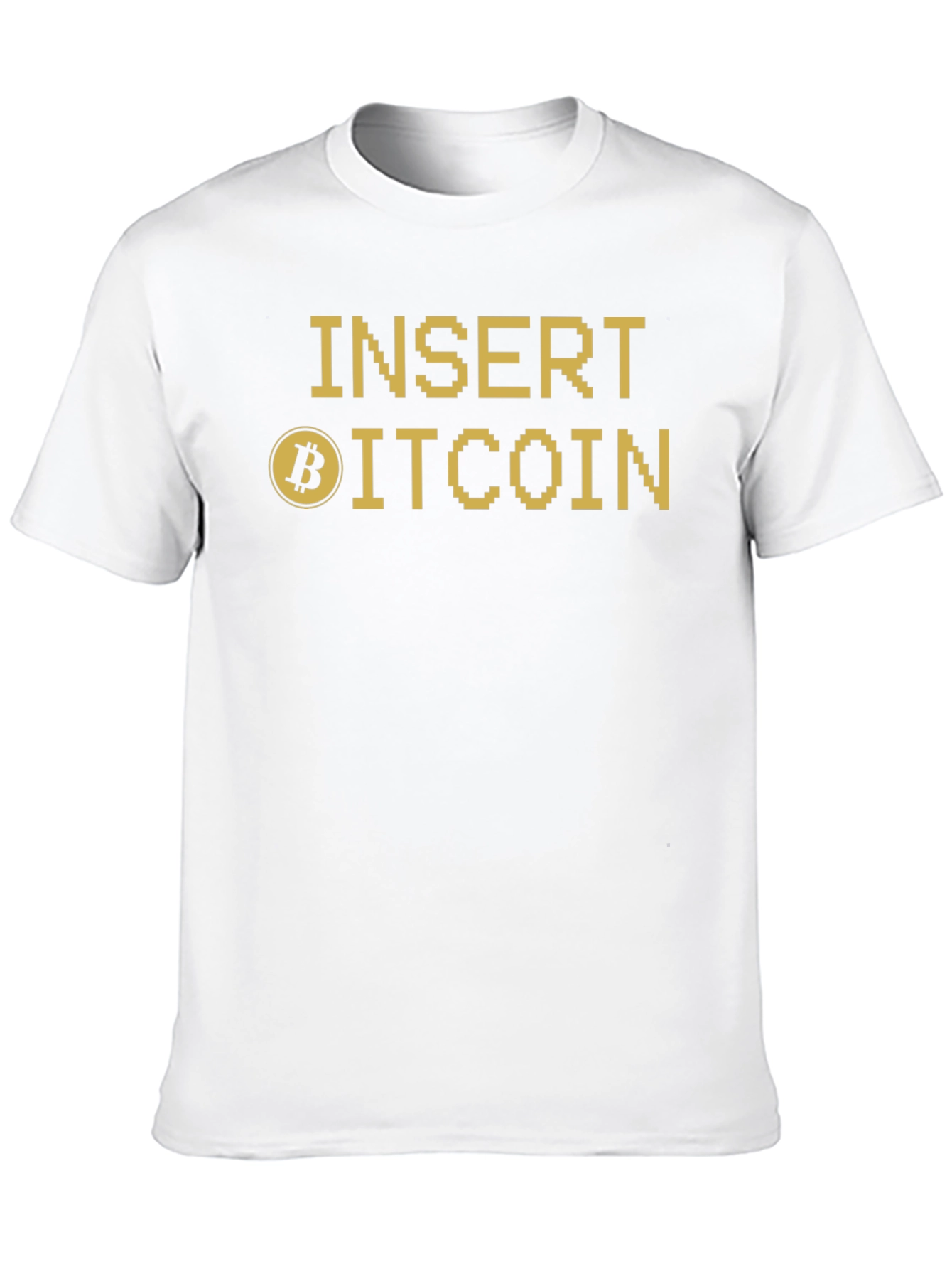 Insert Bitcoin Crypto T-Shirt
