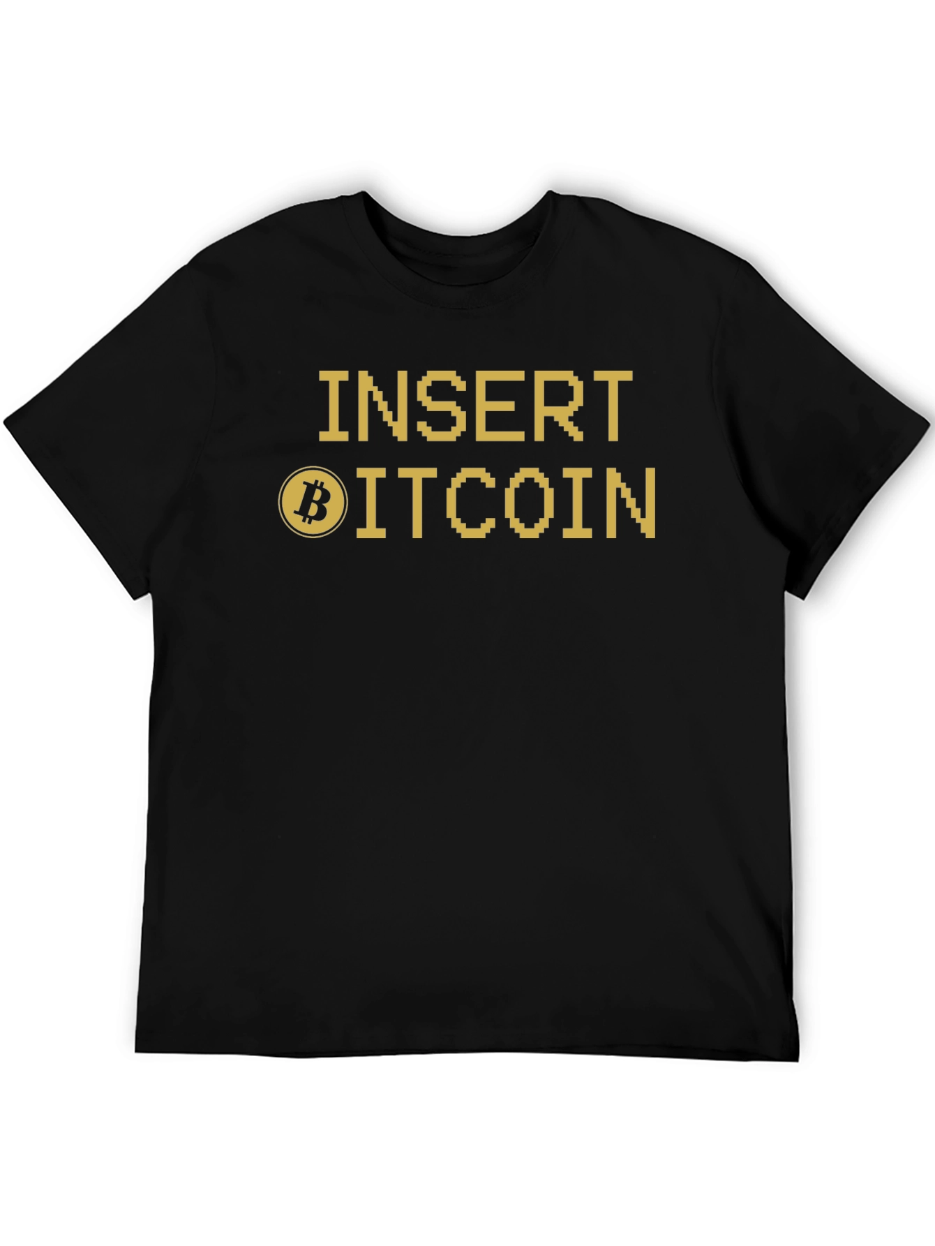 Insert Bitcoin Crypto T-Shirt