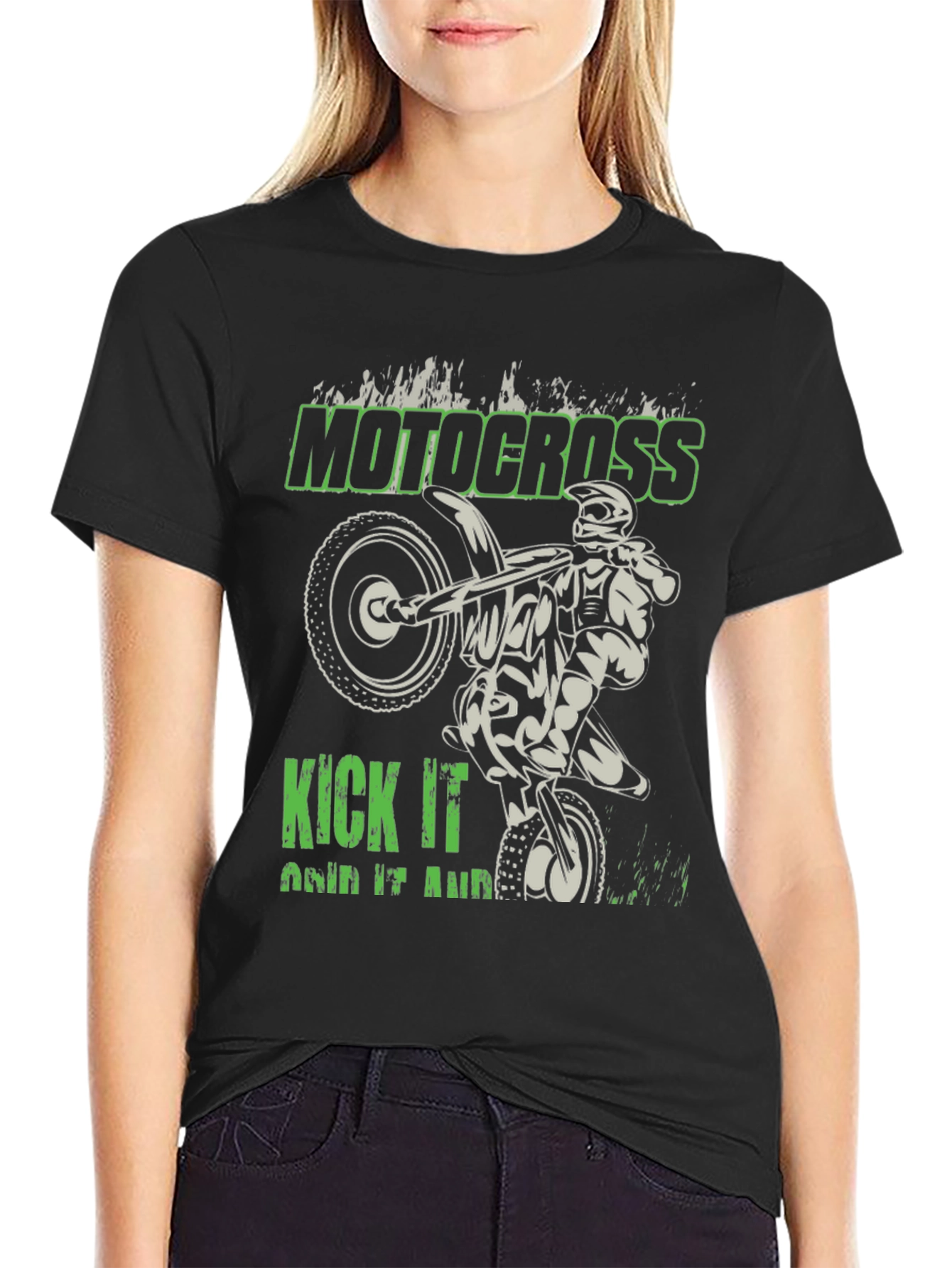 Motocross Kick It Graphic T-Shirt