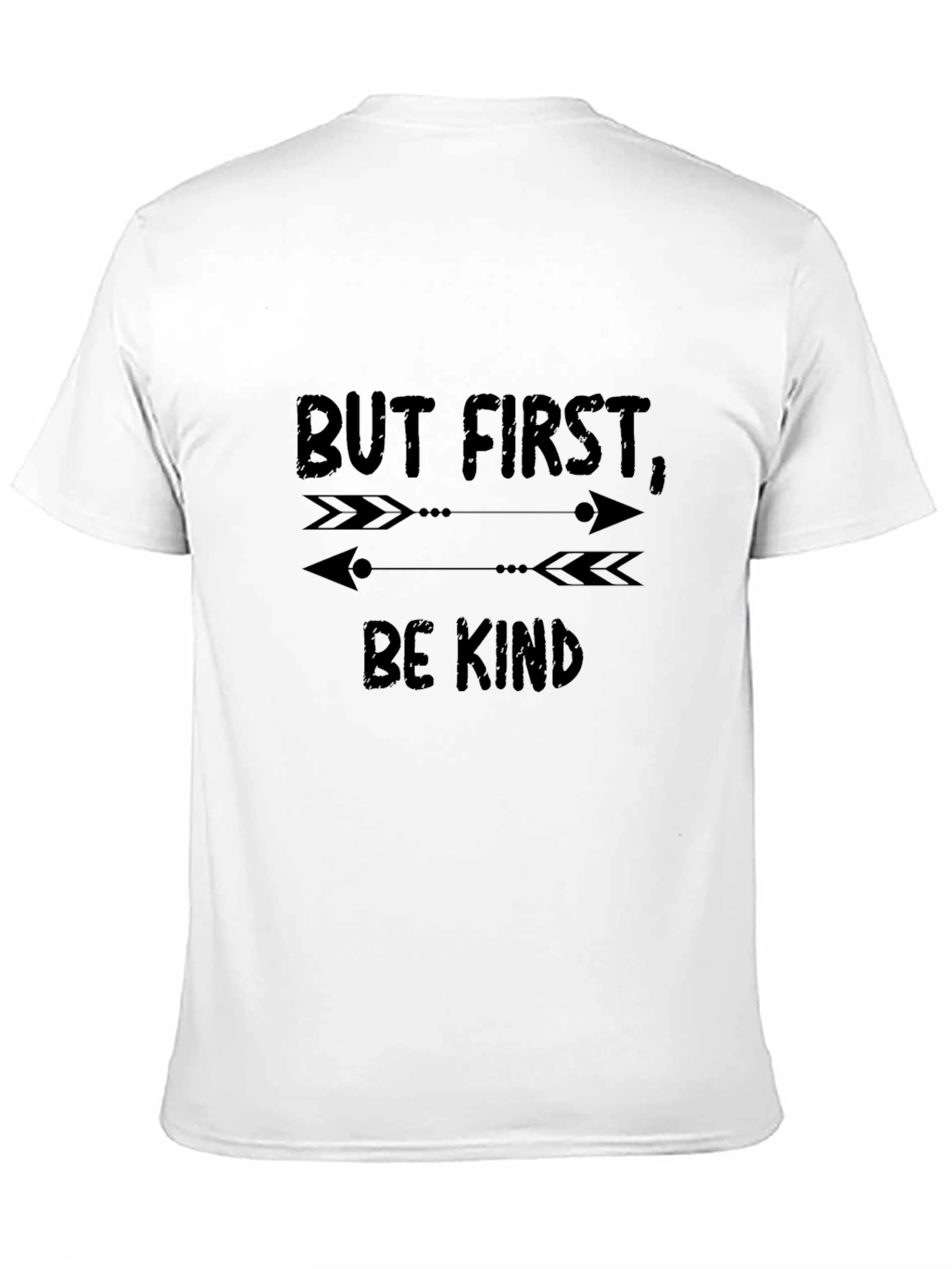 But First Be Kind T-Shirt | Black Casual Tee