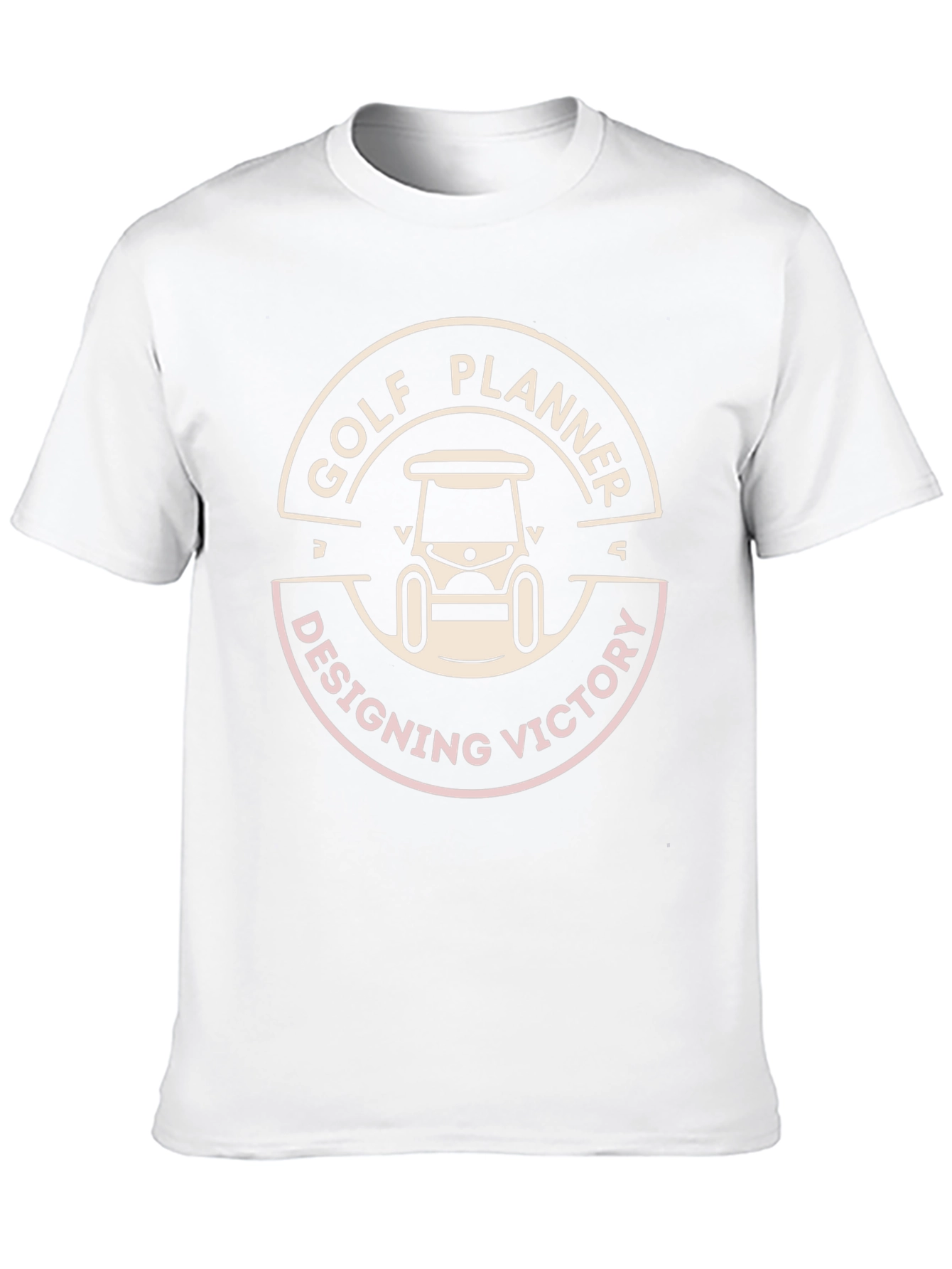 Golf Planner T-Shirt - Designing Victory